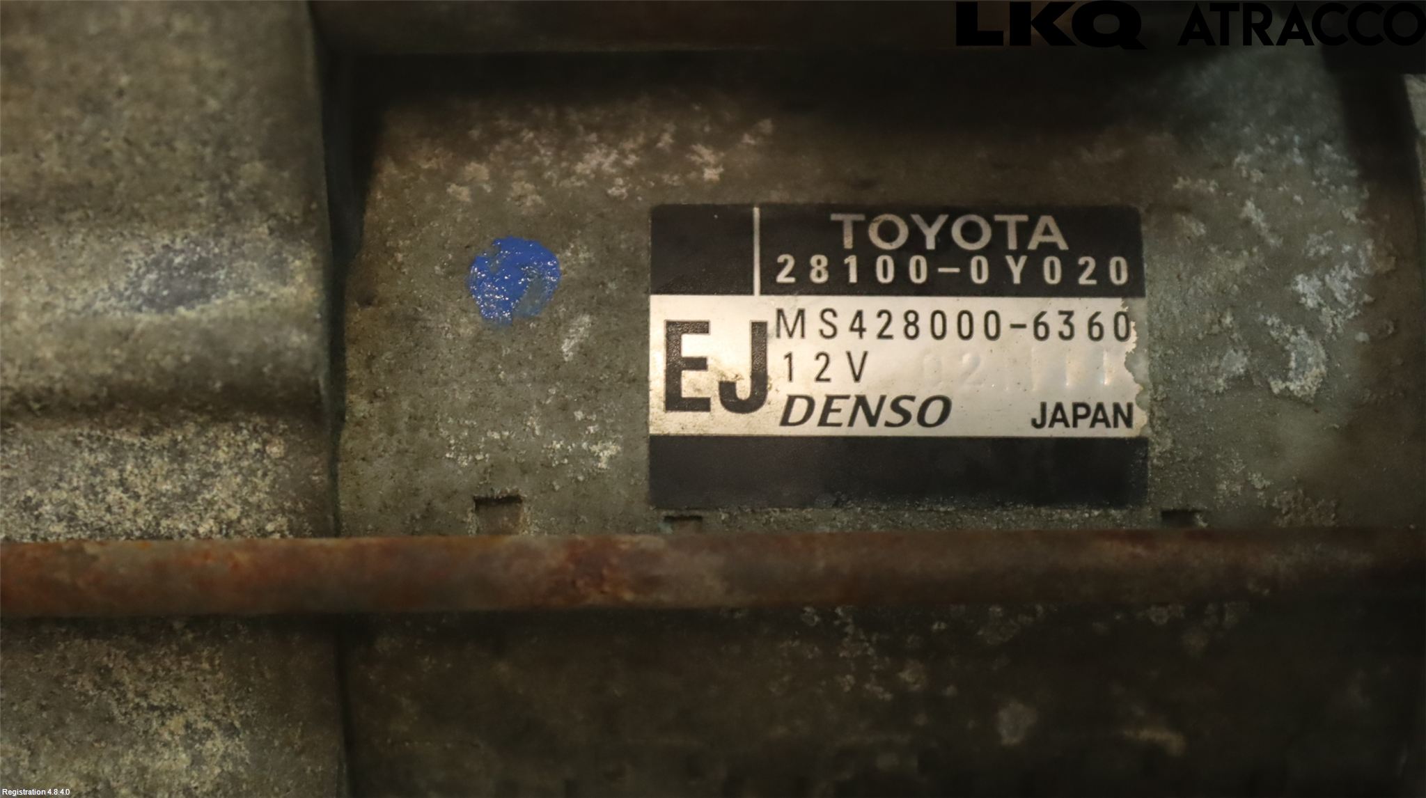 Toyota YARIS XP90 06-11 Startmotor