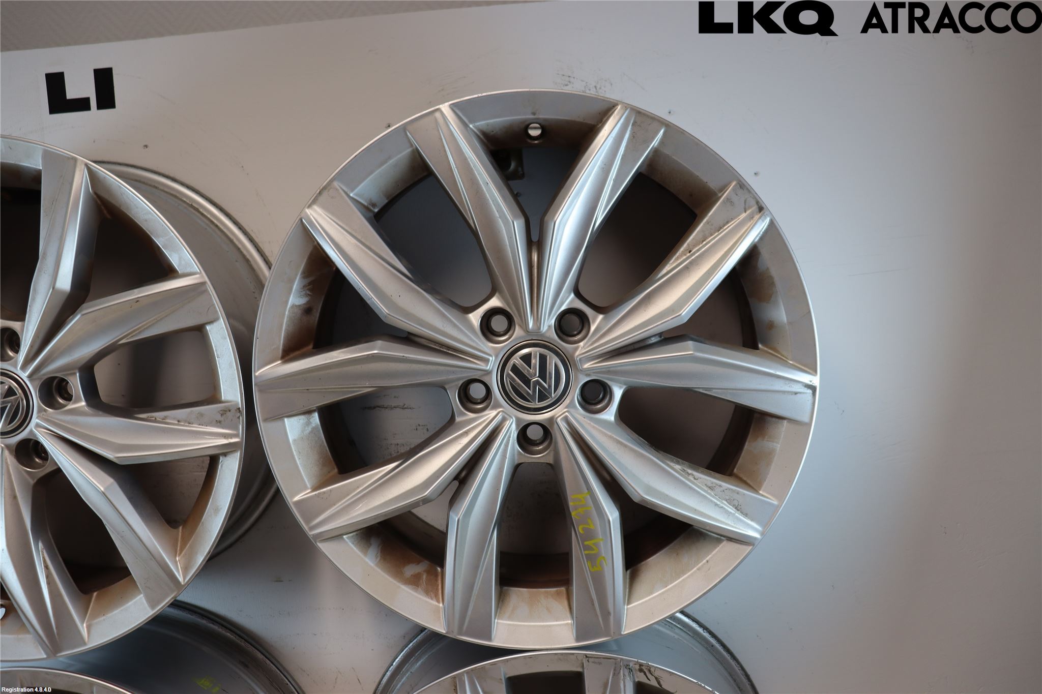 Volkswagen VW TIGUAN 16-24 Fälgsats Aluminium