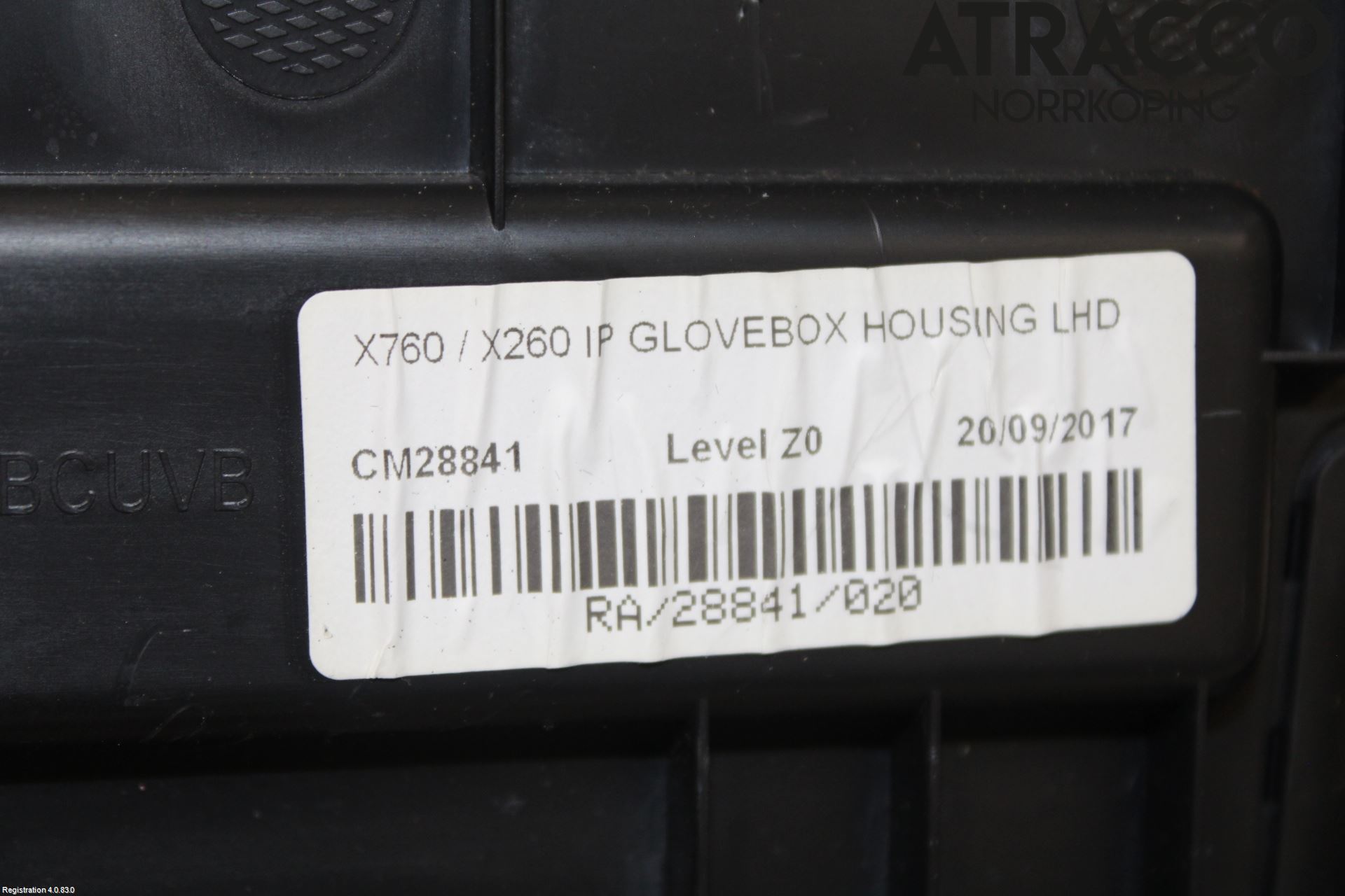 Jaguar XF (X260) 16-24 Handskfack