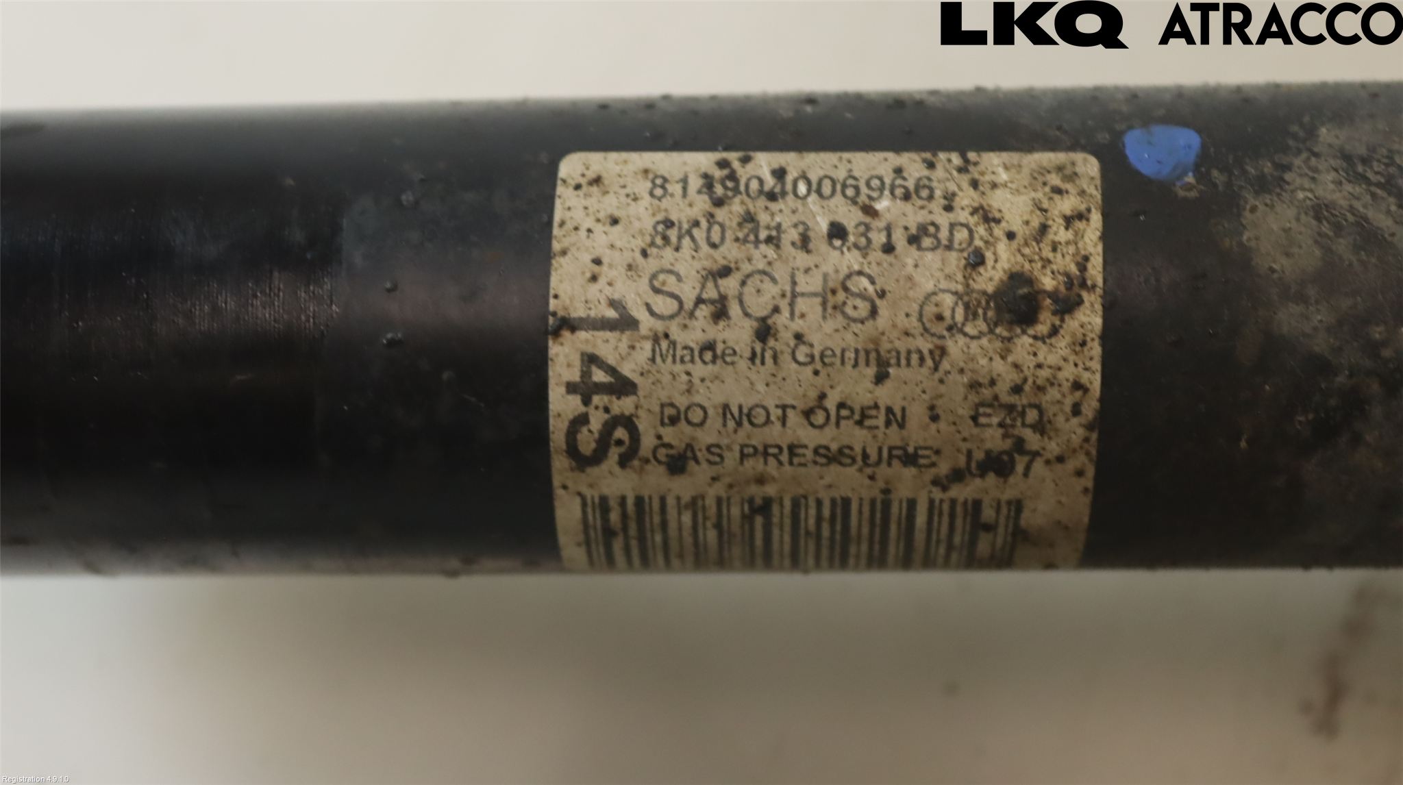 Audi A5 07-16 Fjäderben Fram Vänster