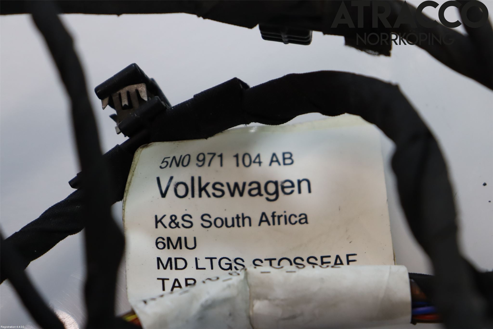 Volkswagen VW TIGUAN 07-16 Parkeringshjälp Backsensor