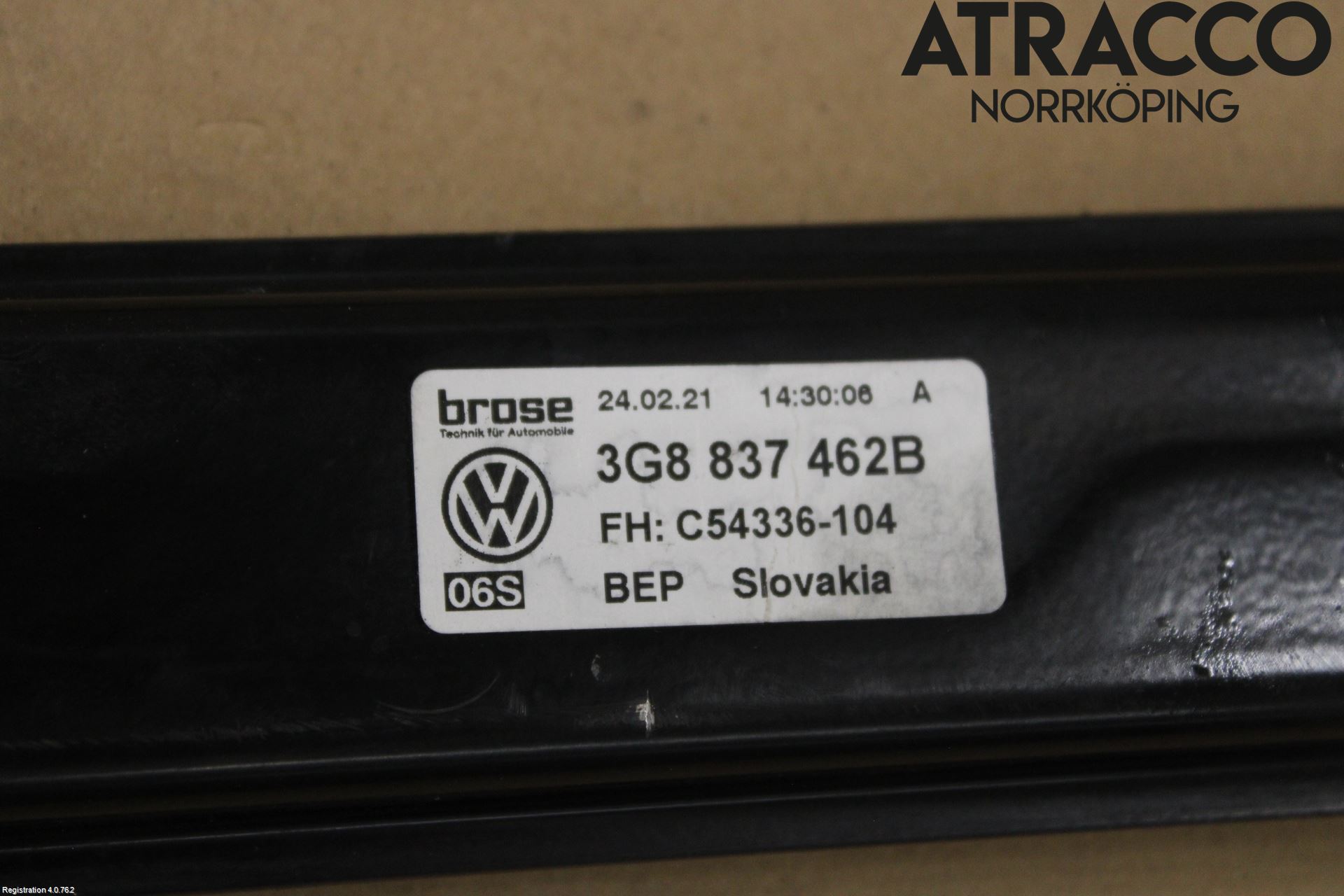 Volkswagen VW ARTEON 17- Fönsterhiss El Kompl
