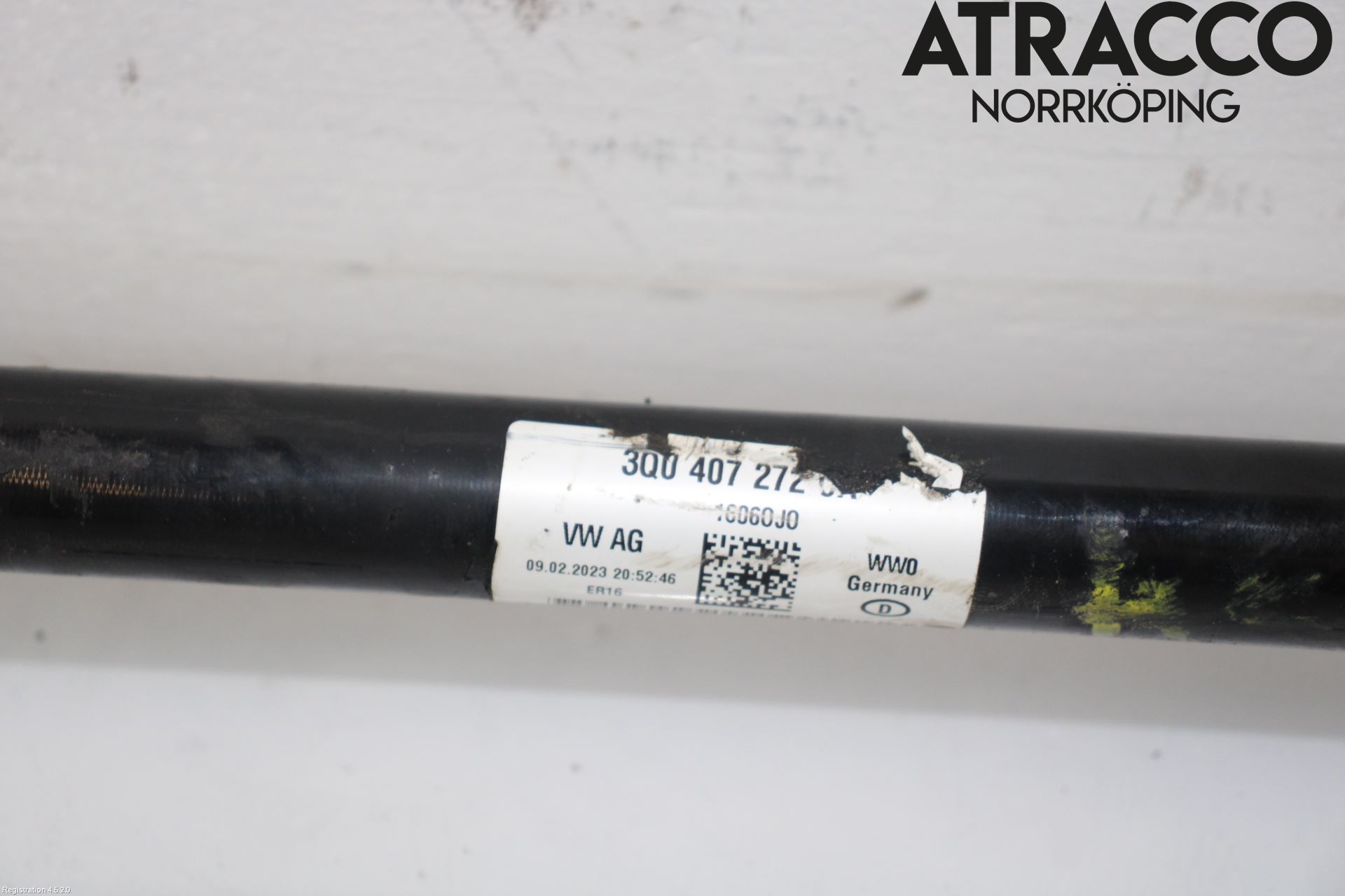 Audi Q3 F3 19- Drivaxel Fram Höger