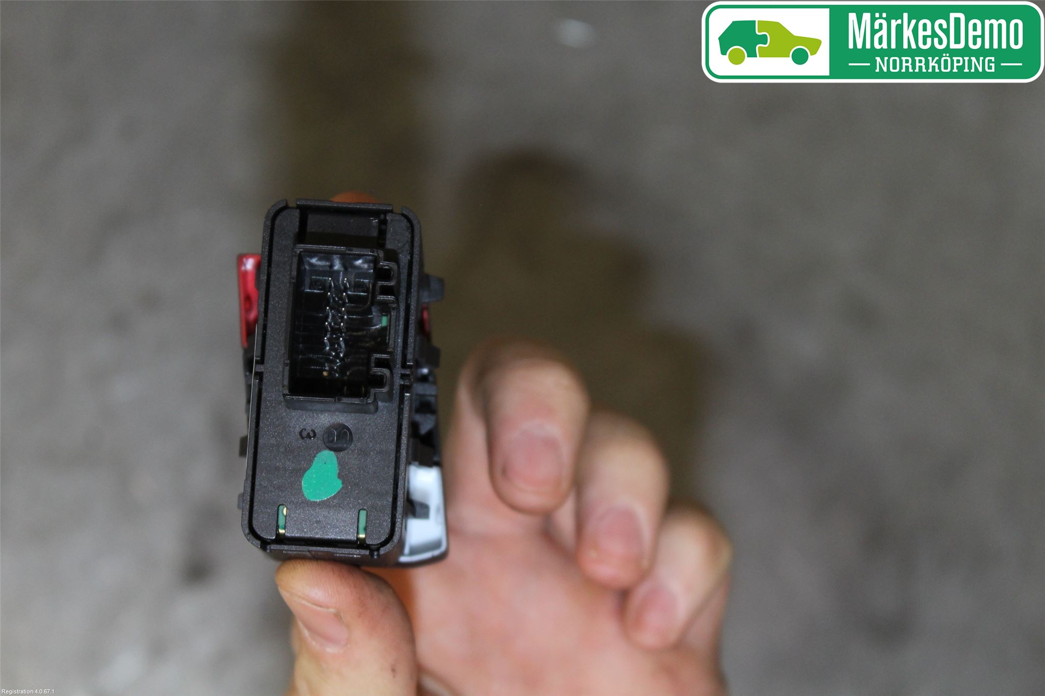 Volkswagen VW UP! / E-UP! Strömställare Varnings