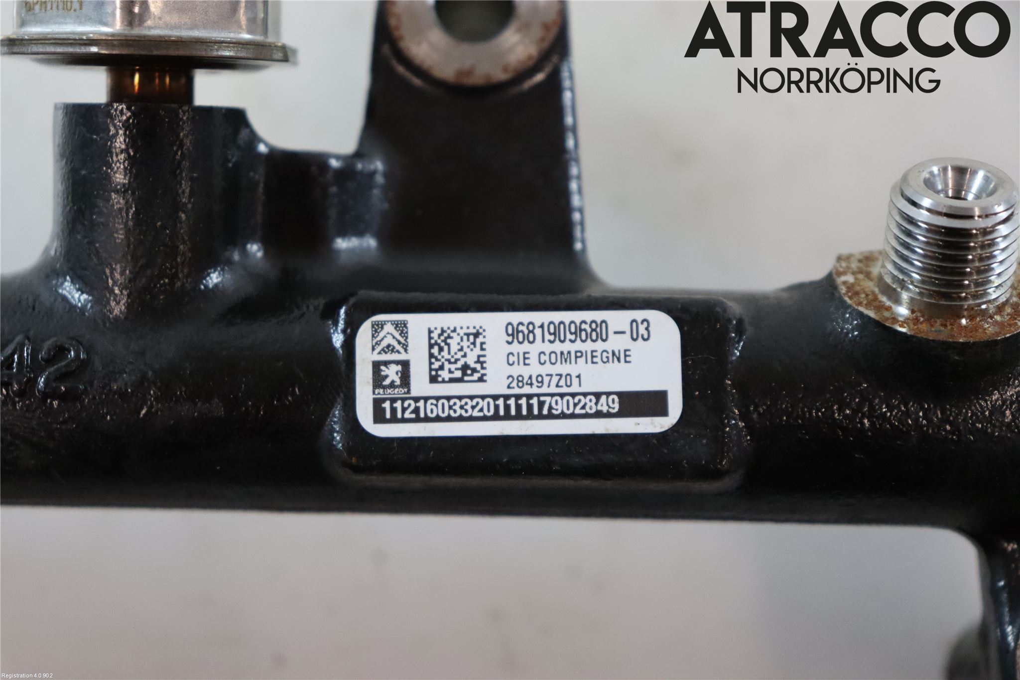 Citroen JUMPY 07-16 Inj. Fuelrail