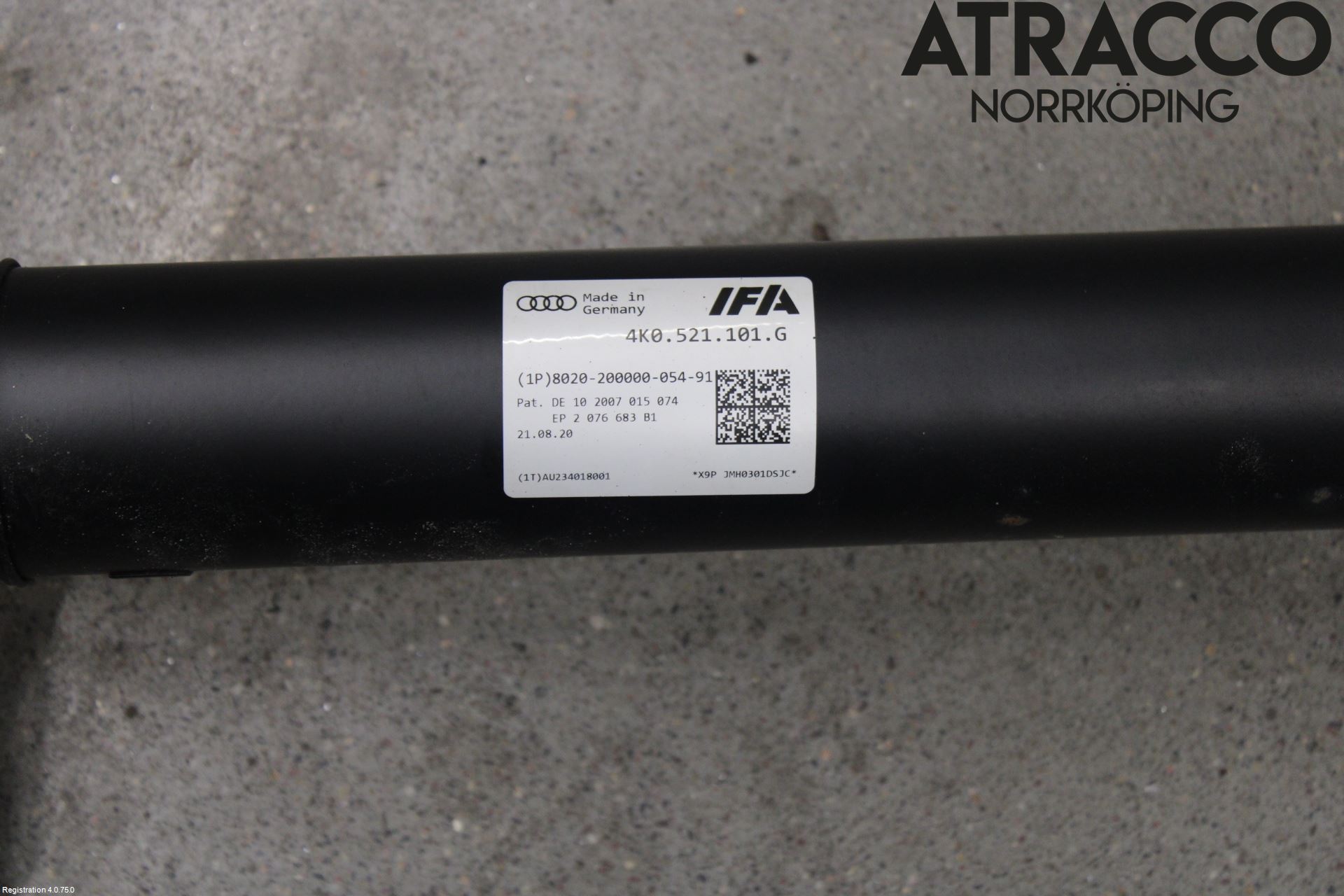 Audi A6 F2/C8 19- Mellanaxel Komp