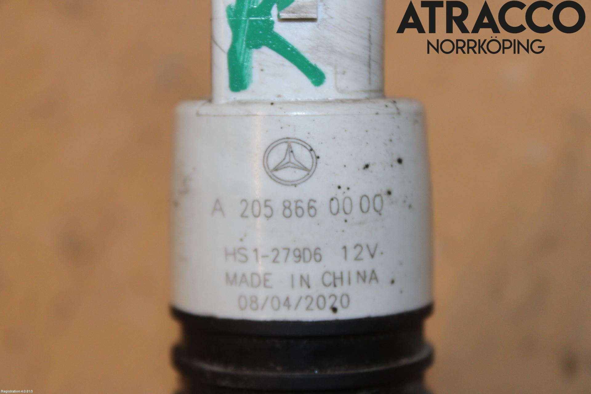 Mercedes-Benz MB C-KLASS (W205) 14-21 Spolarpump Vindruta
