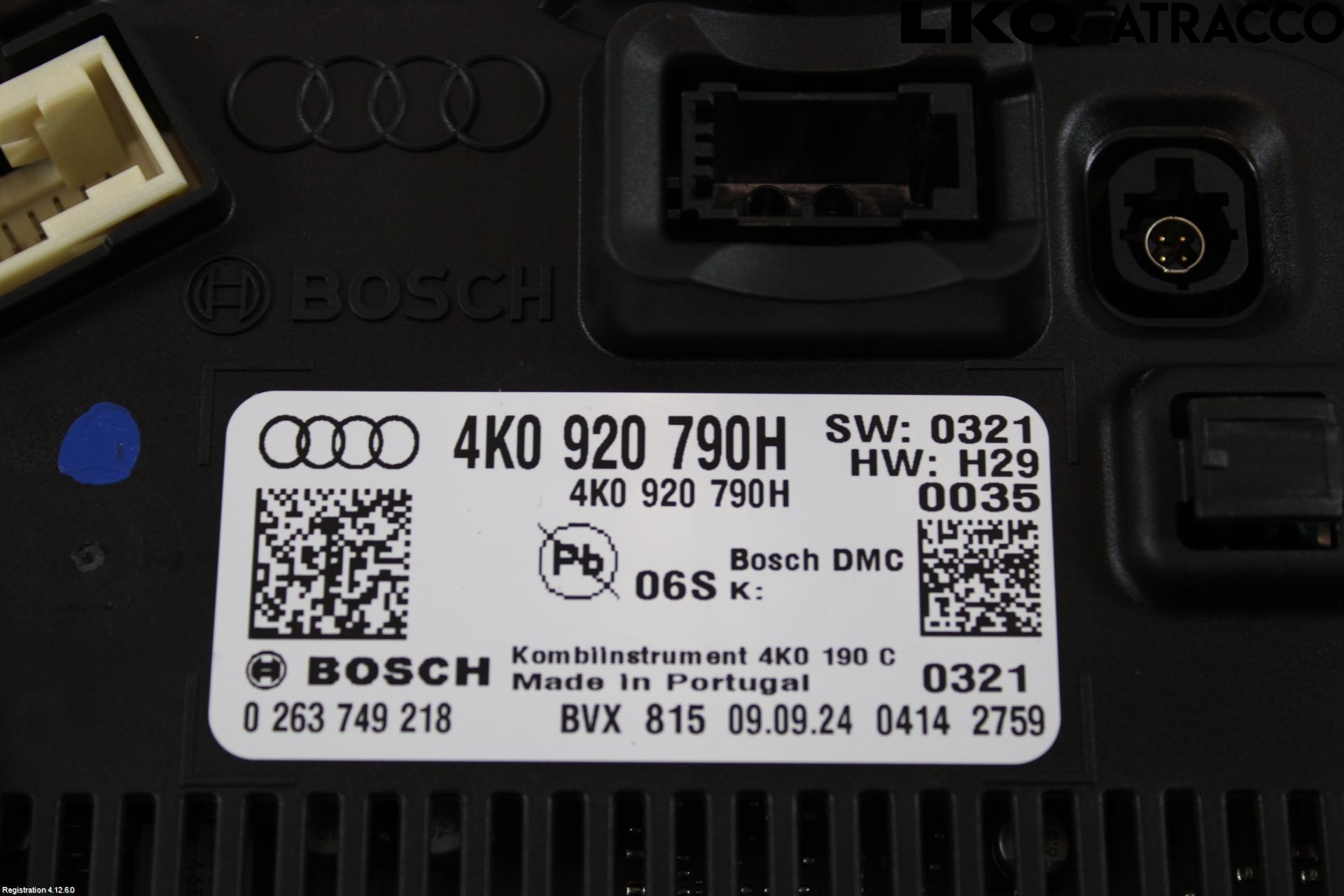 Audi A6/S6 E-TRON 24- Instrument Komb