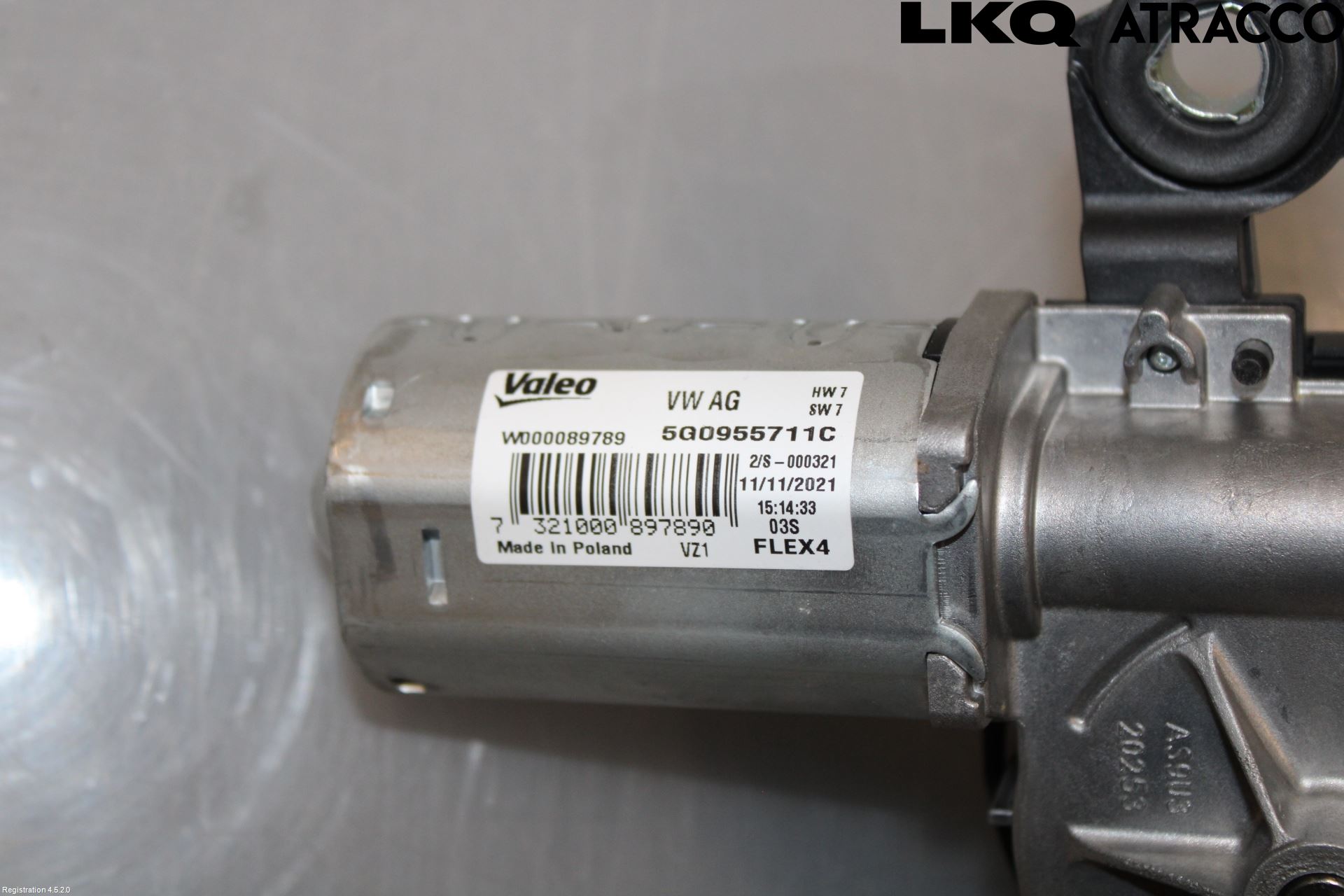Volkswagen VW PASSAT 20-24 Torkarmotor Baklucka