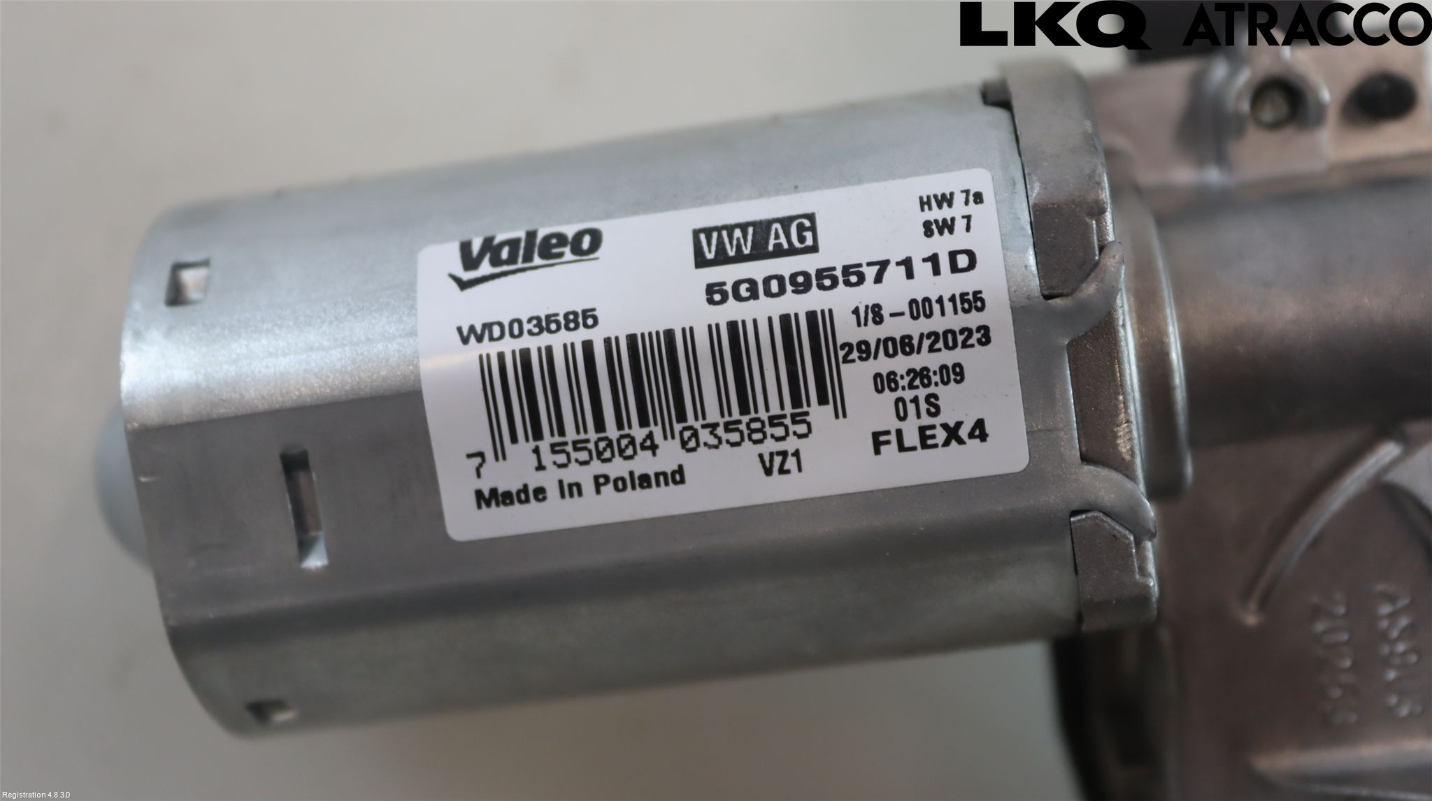 Skoda KAMIQ 20- Torkarmotor Baklucka