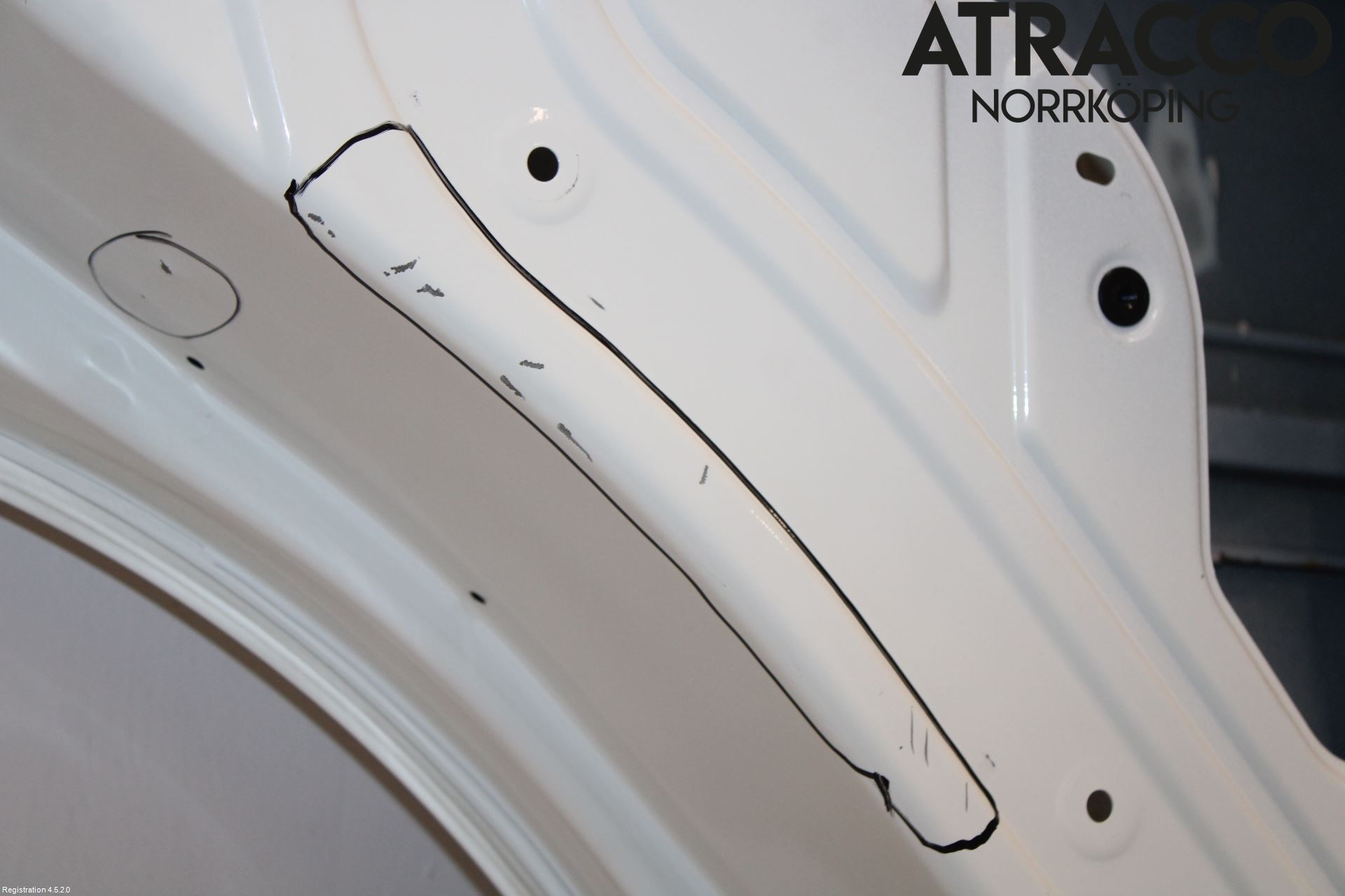 Nissan QASHQAI   07-10 Dörr Bak Vänster