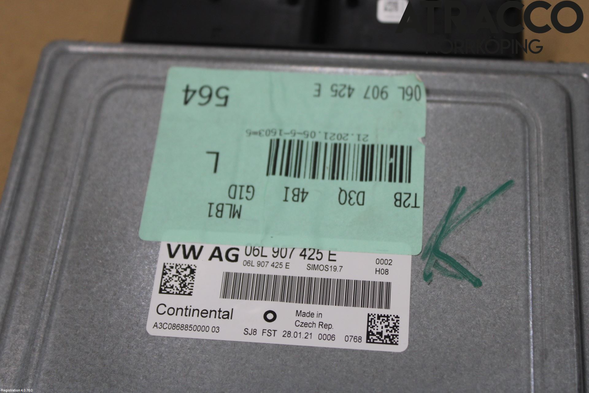 Audi A5 17- Styrenhet Insprut Bensin