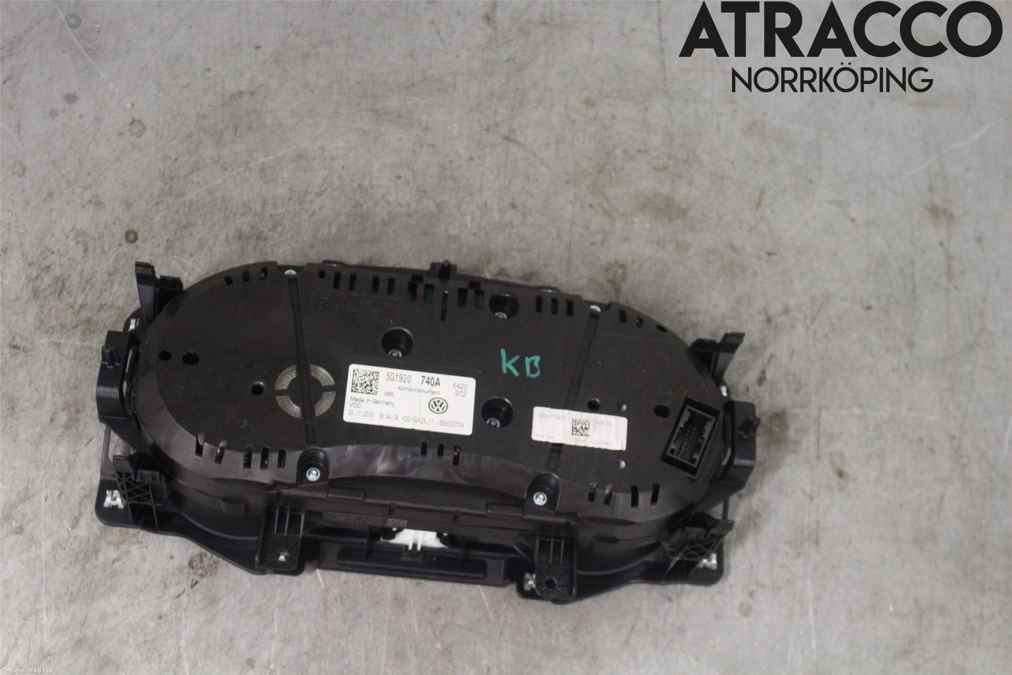 Volkswagen VW GOLF / E-GOLF VII 13-20 Instrument Komb