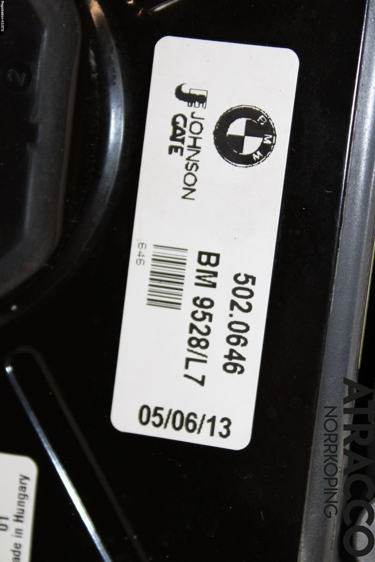 BMW 3 GT F34 13-19 Kylfläkt El