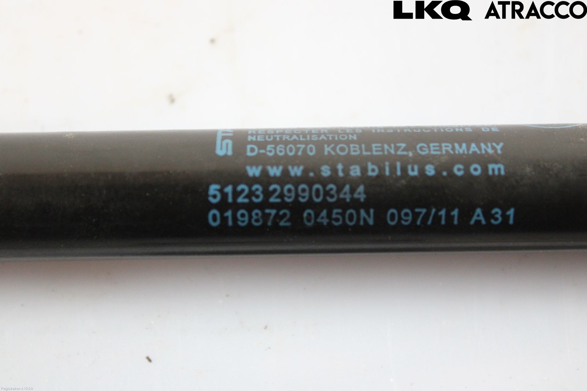 BMW X1 E84 10-15 Gasfjäder Motorhuv