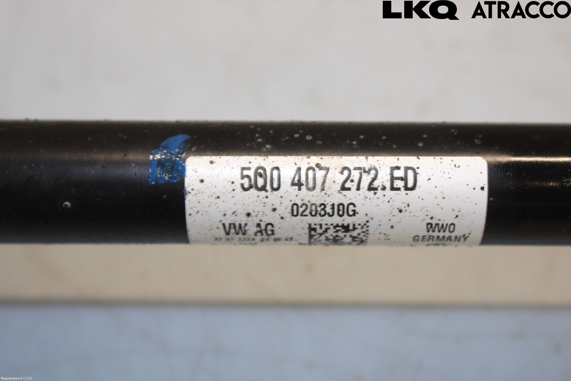 Volkswagen VW GOLF / E-GOLF VIII 20- Drivaxel Fram Höger
