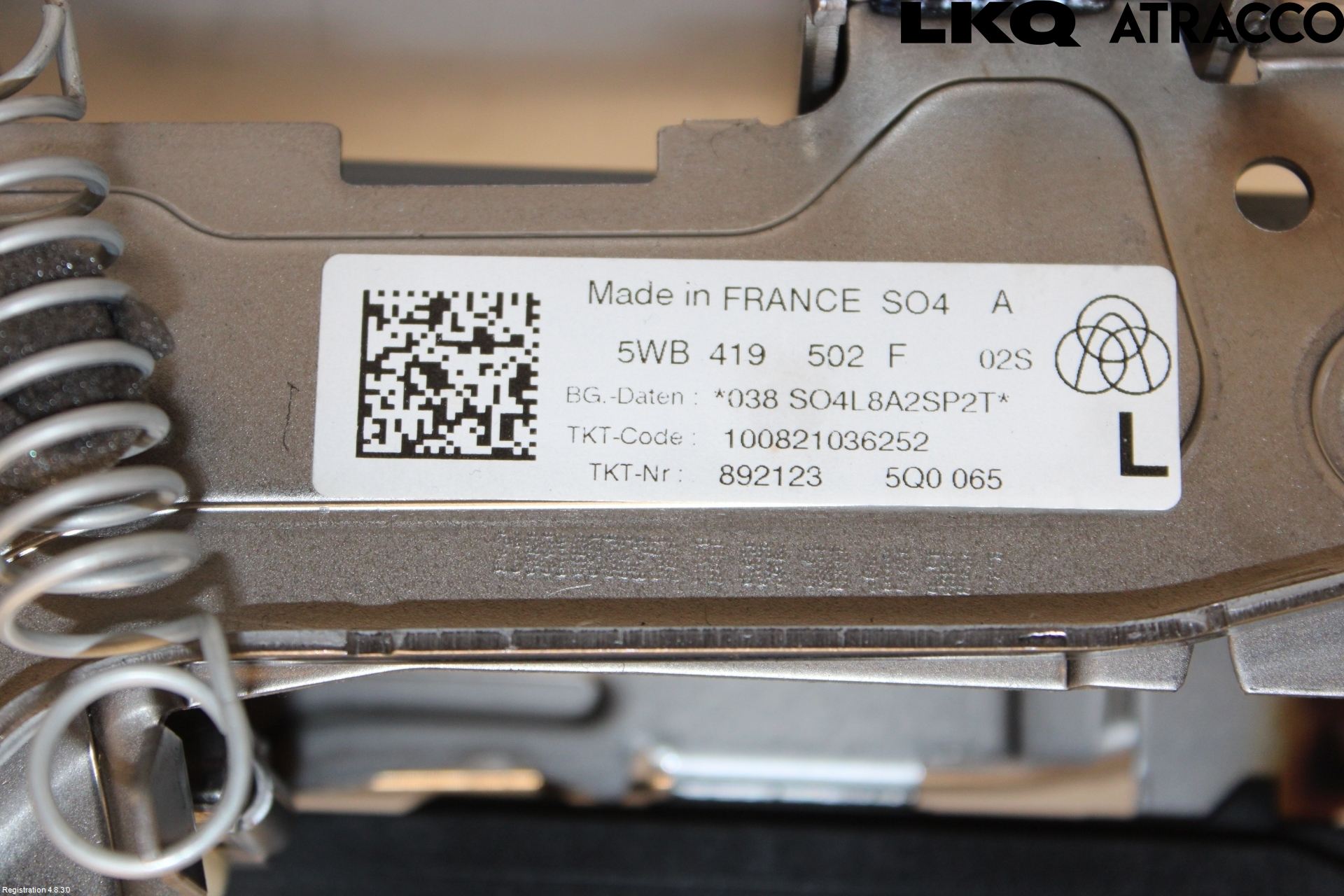 Seat LEON 20- Rattaxelagg Justerbart