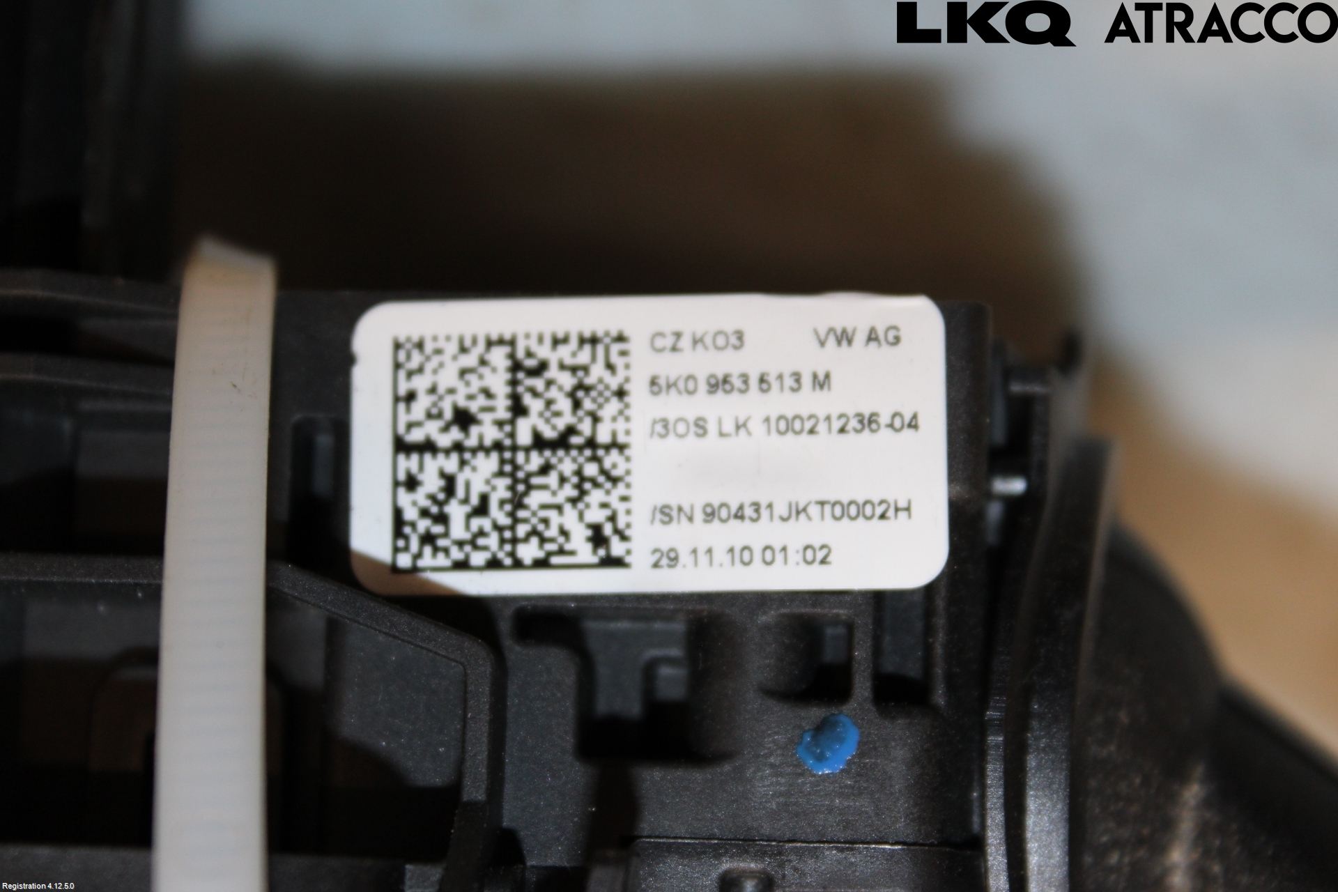 Volkswagen VW GOLF VI 09-13 Spakcentral