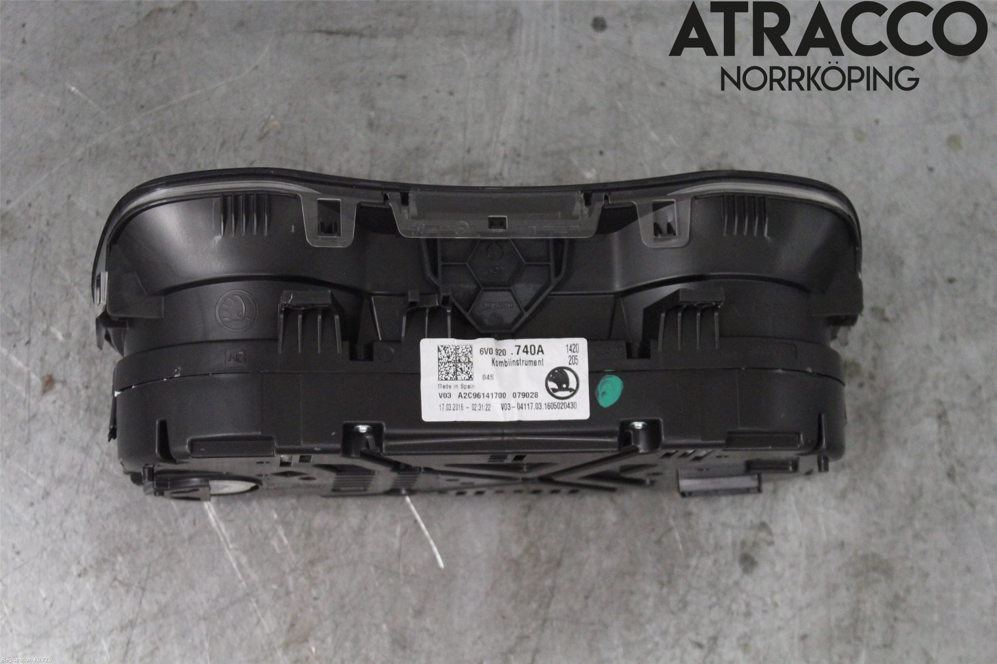 Skoda FABIA 15-21 Instrument Komb