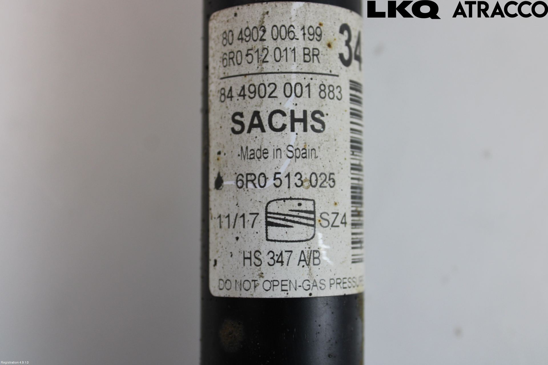 Seat IBIZA IV 08-16 Stötdämpare Bak