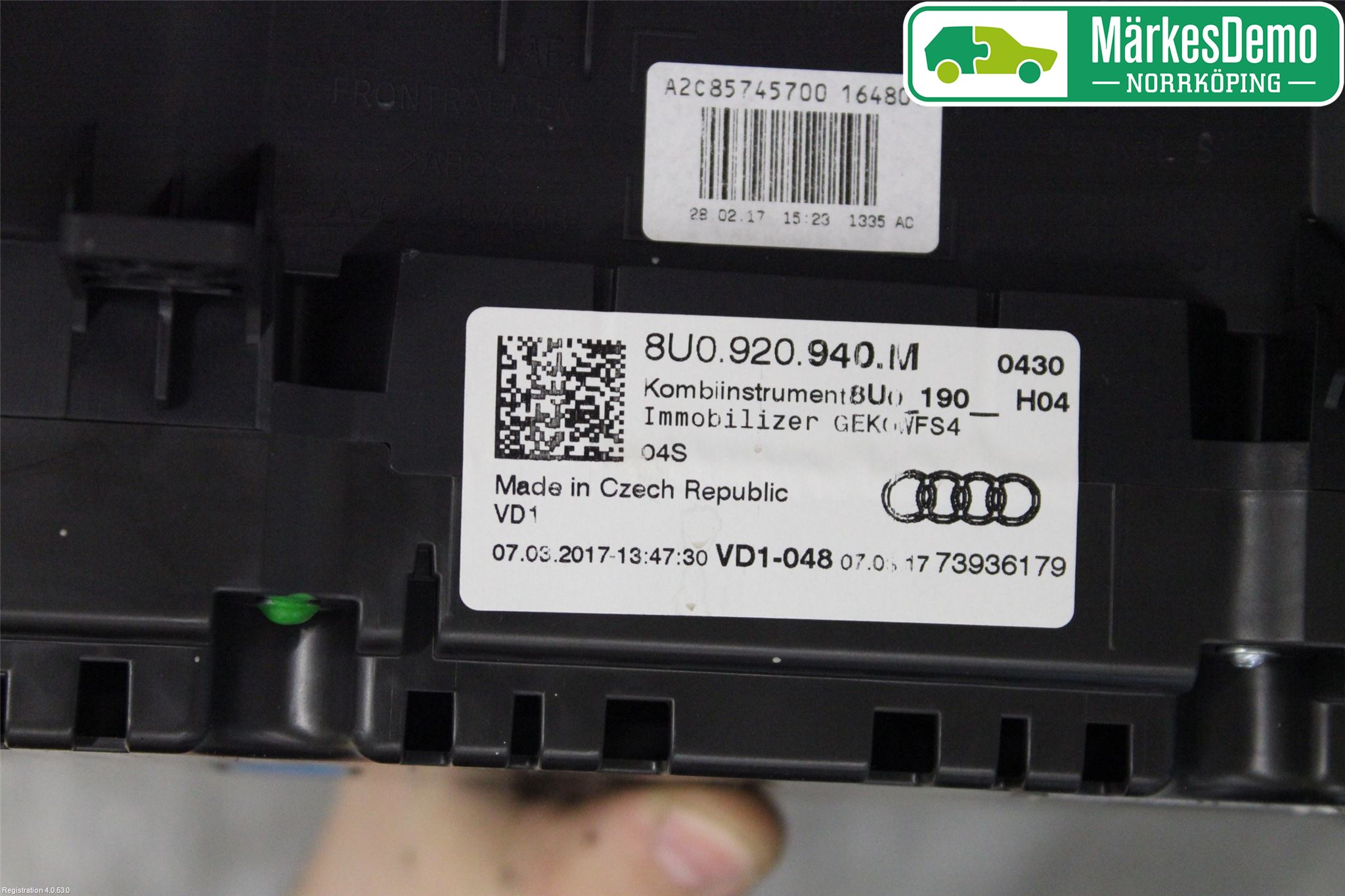 Audi Q3 8U 12-18 Instrument Komb