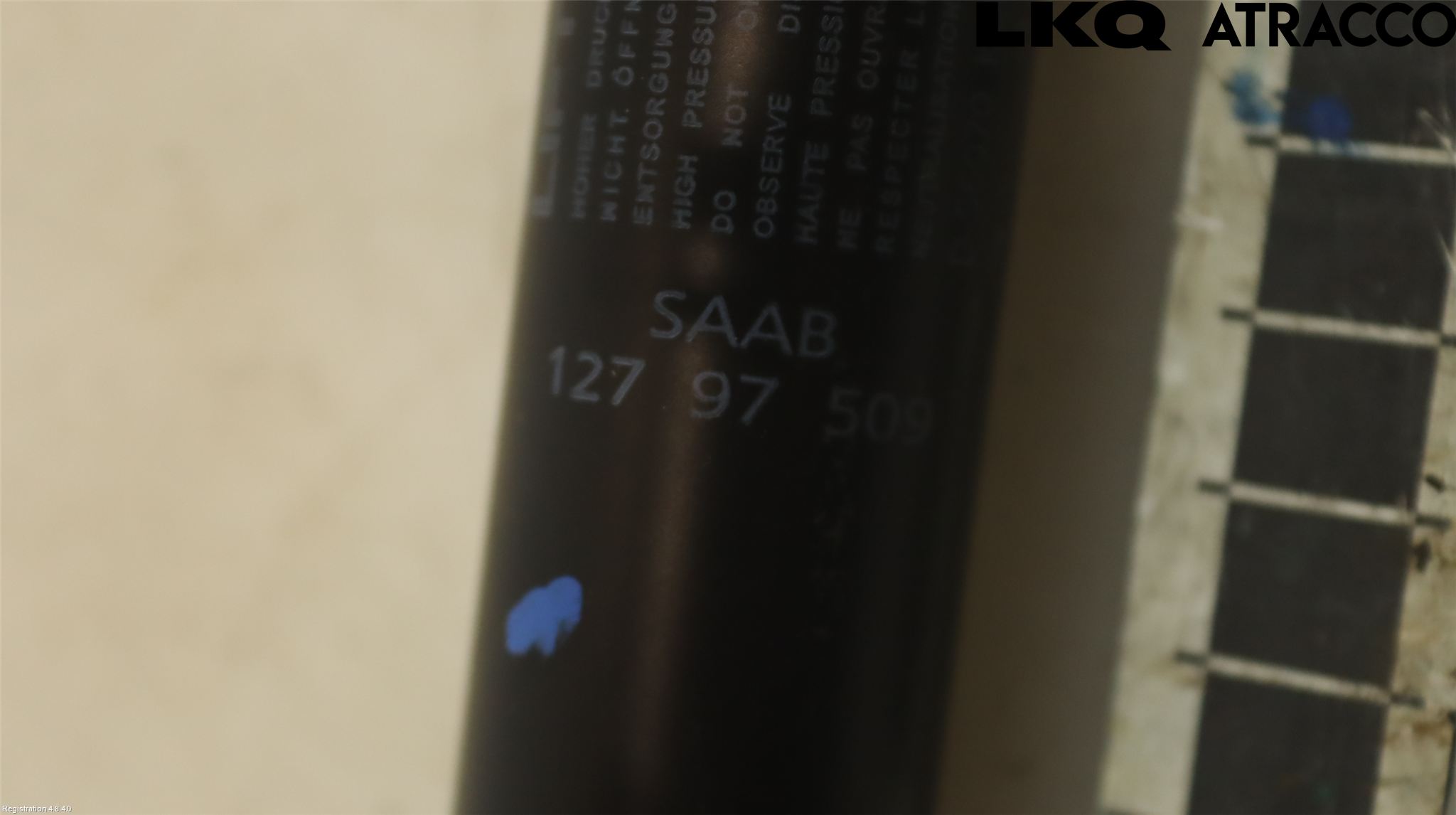 Saab 9-3 VER2/VER3 08-15 Gasfjäder Baklucka