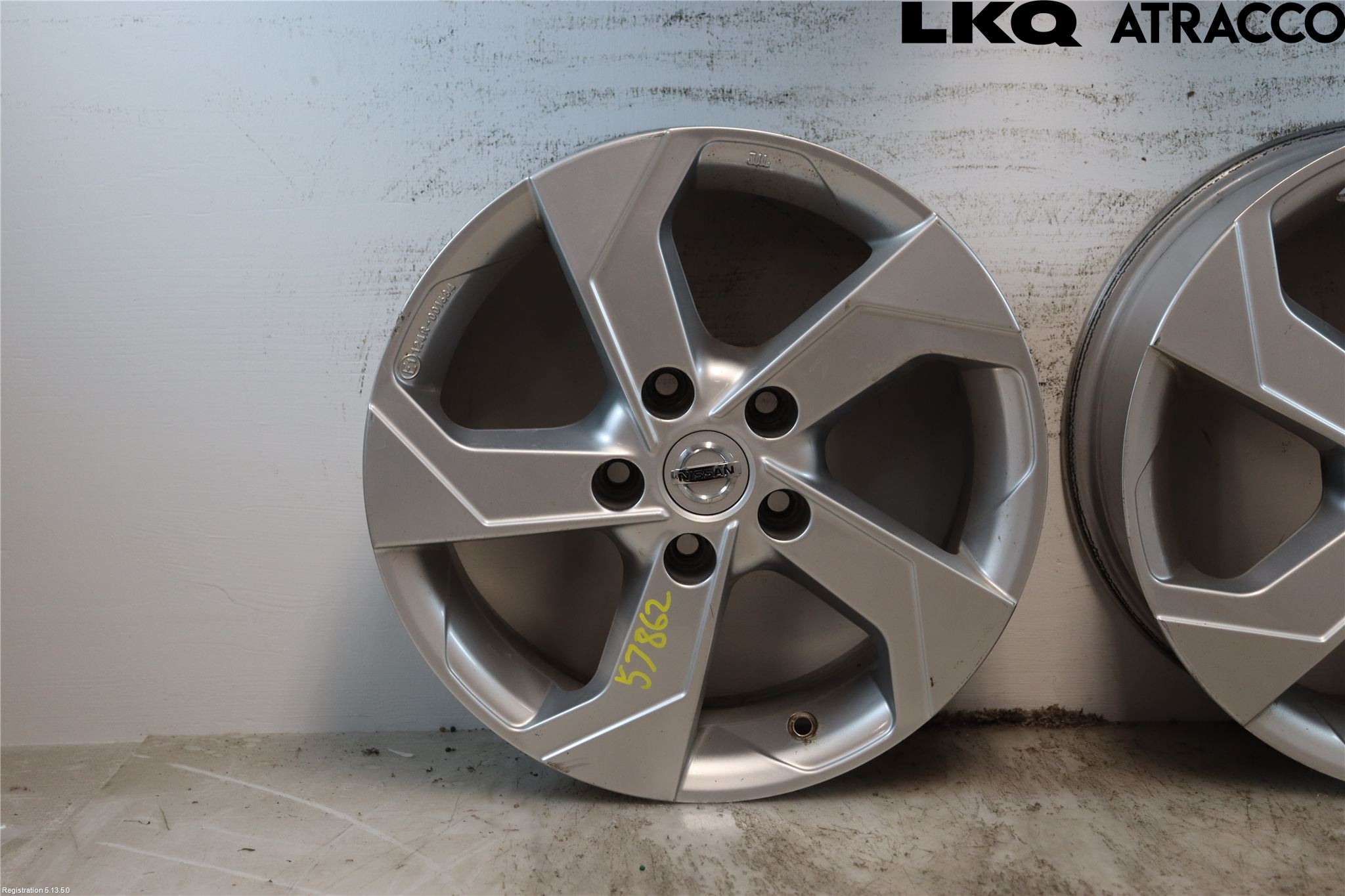 Nissan PULSAR Fälgsats Aluminium