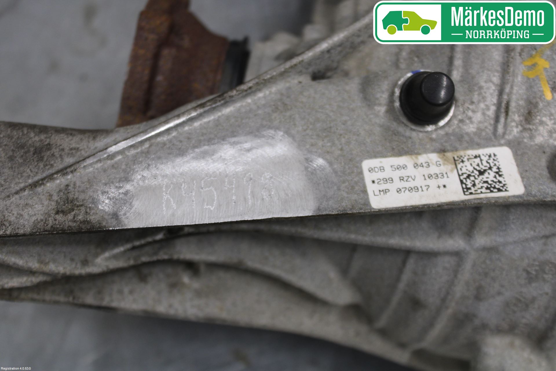 Audi A4/S4 B9 16-19 Bakväxel-Diff