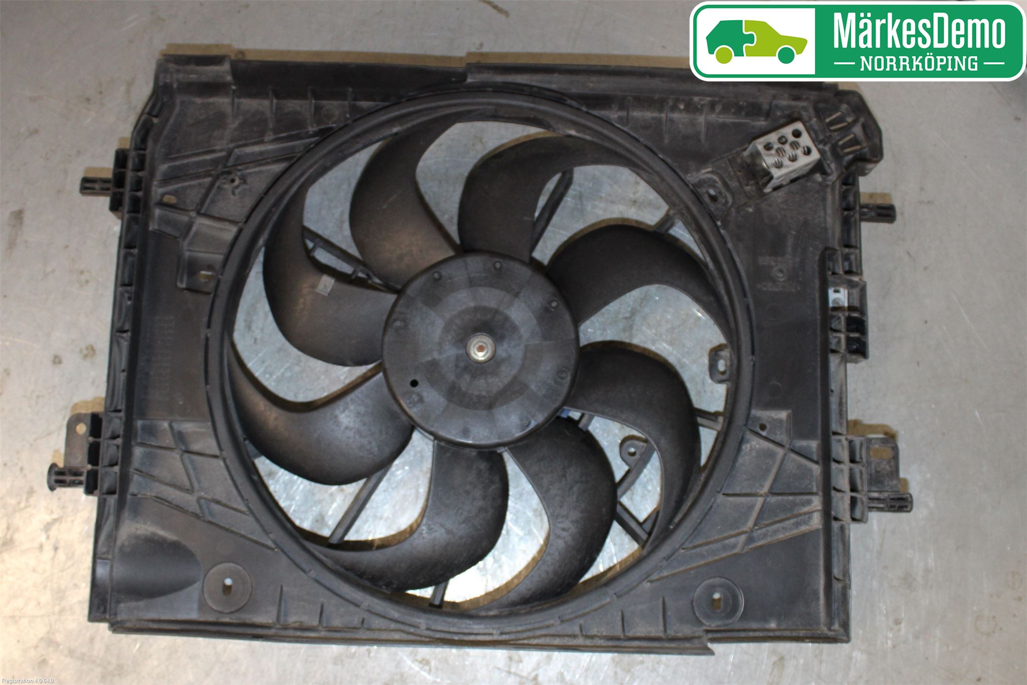 Dacia SANDERO 09-13 Kylfläkt El