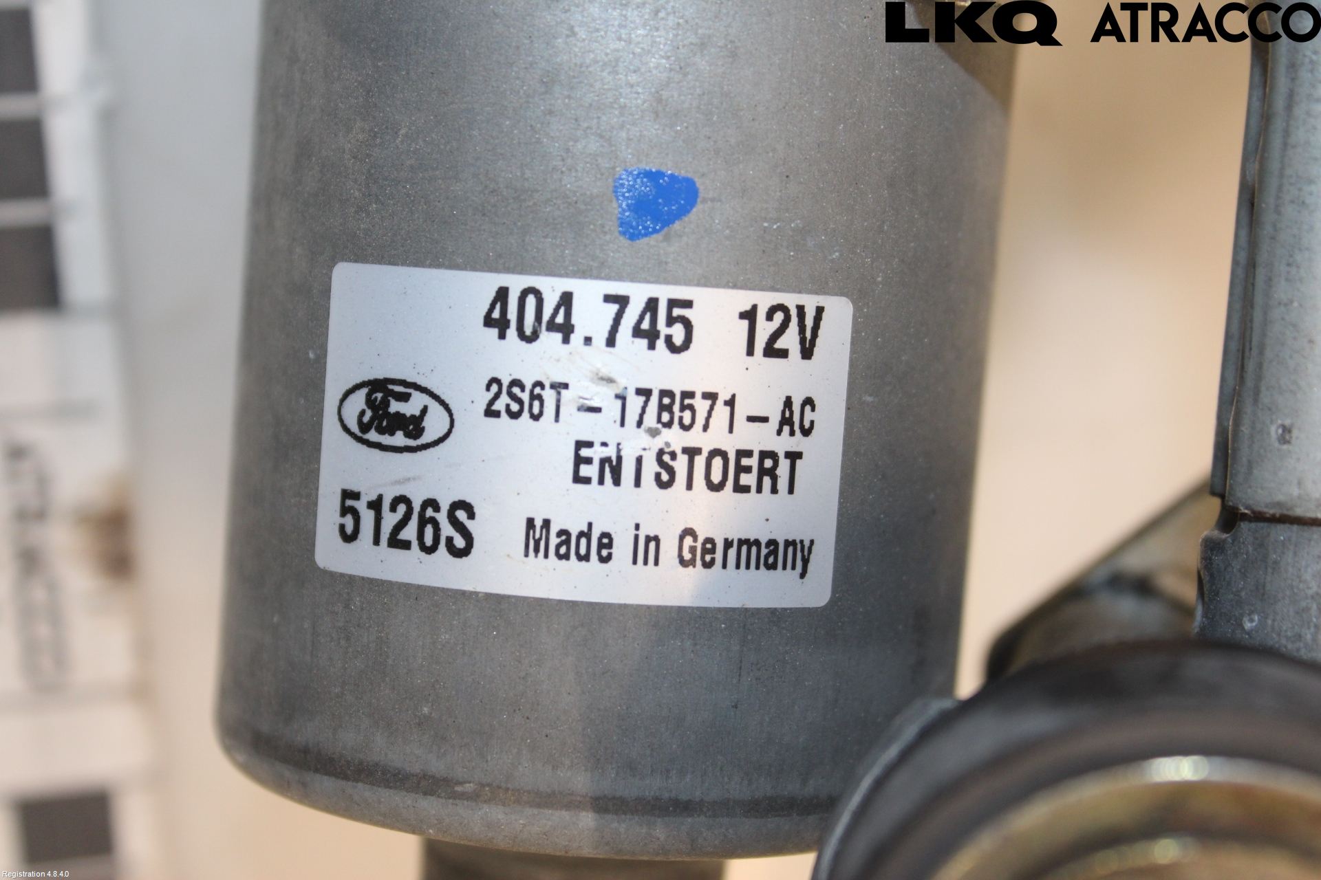 Ford FUSION Torkarmekanism Vindruta