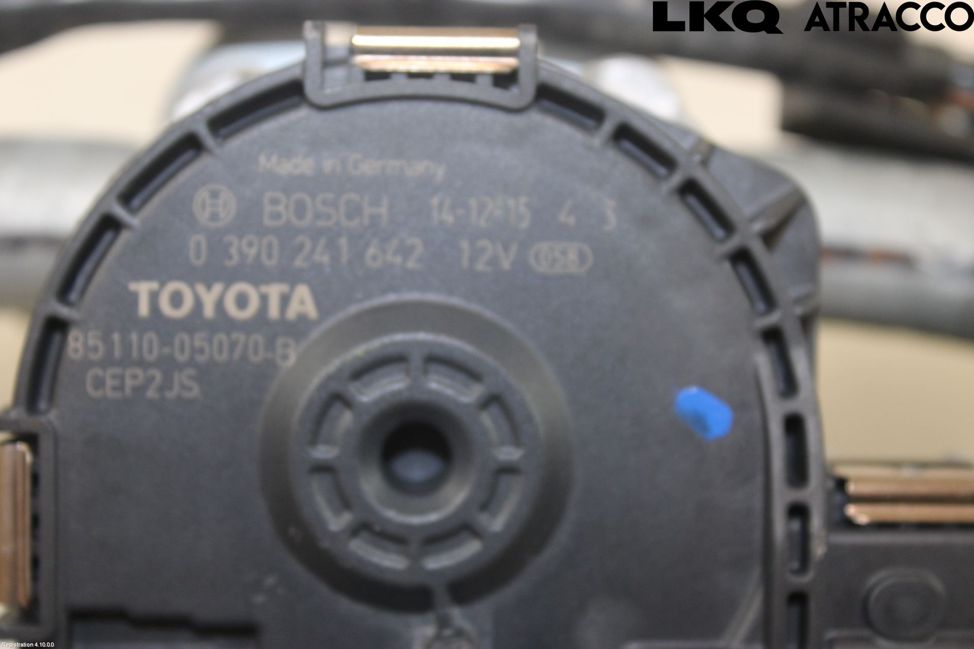 Toyota AVENSIS 09-15 Torkarmekanism Vindruta