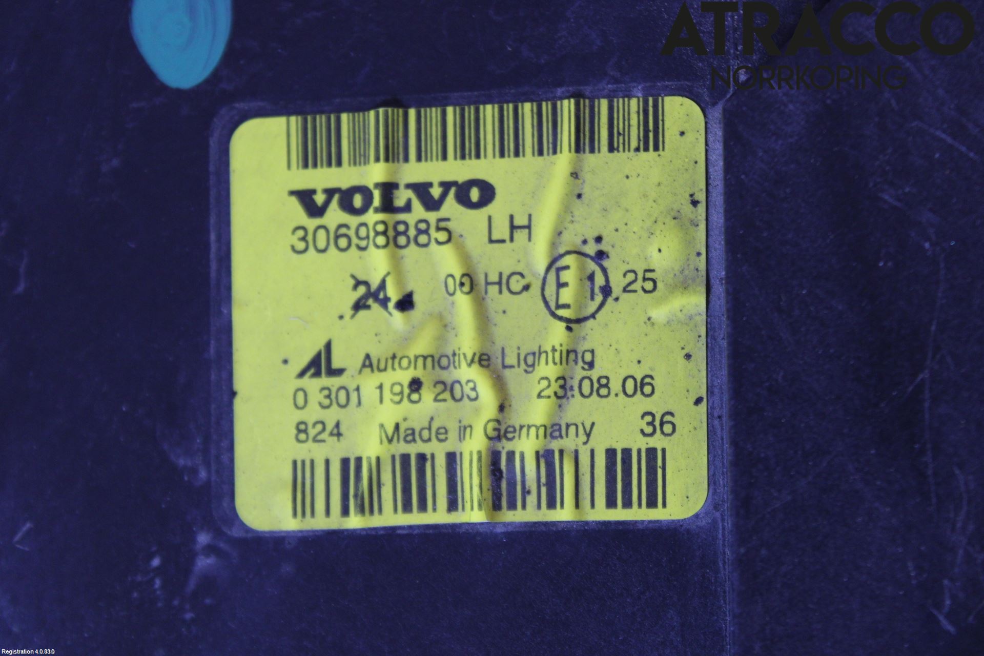 Volvo V50 04-07 Strålkastare Vänster