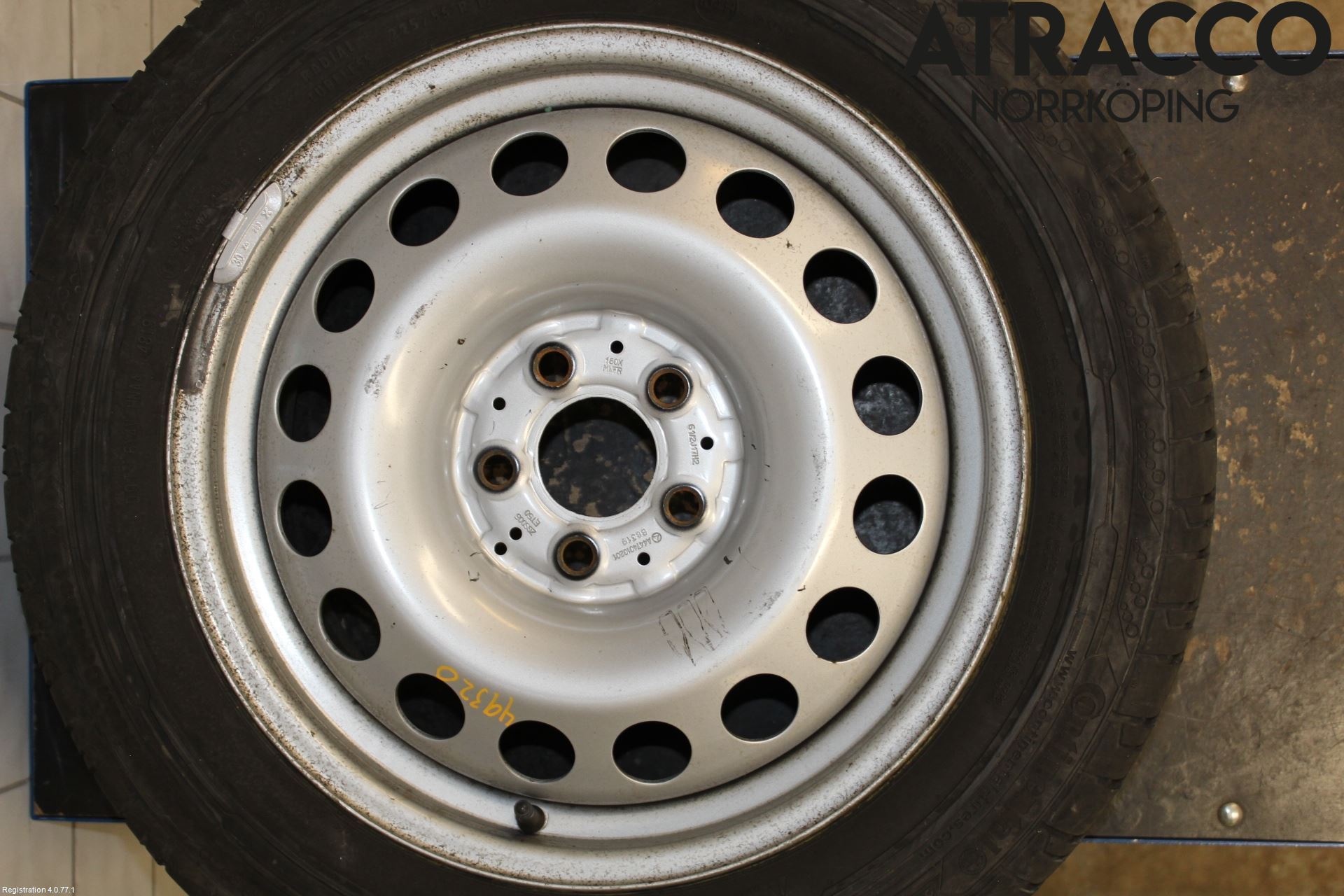 Mercedes-Benz MB VITO/V-KLASS (W640,W447,W448) 14- Sommardäck Plåtfälg 4St