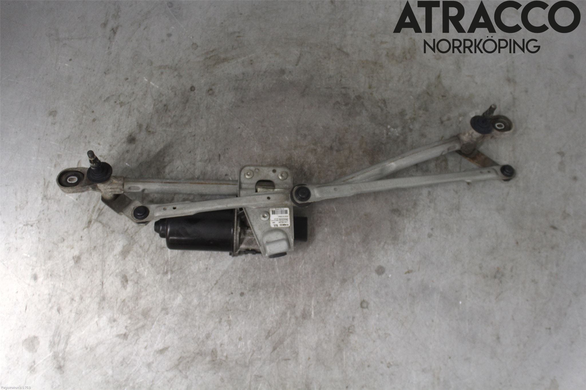 Mazda 3 I 07-08 Torkarmekanism Vindruta