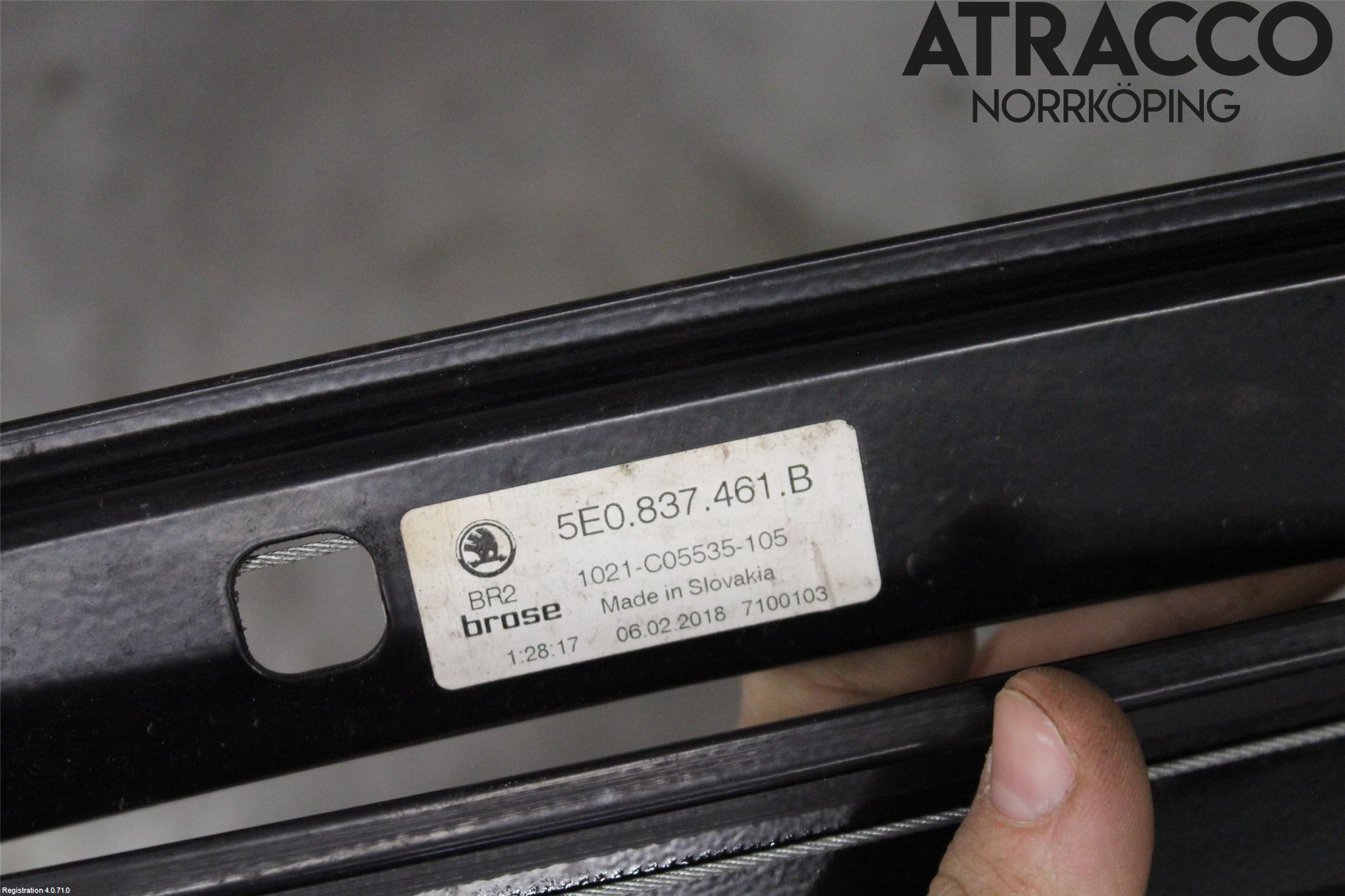 Skoda OCTAVIA (5E) 13-20 Fönsterhiss El Kompl