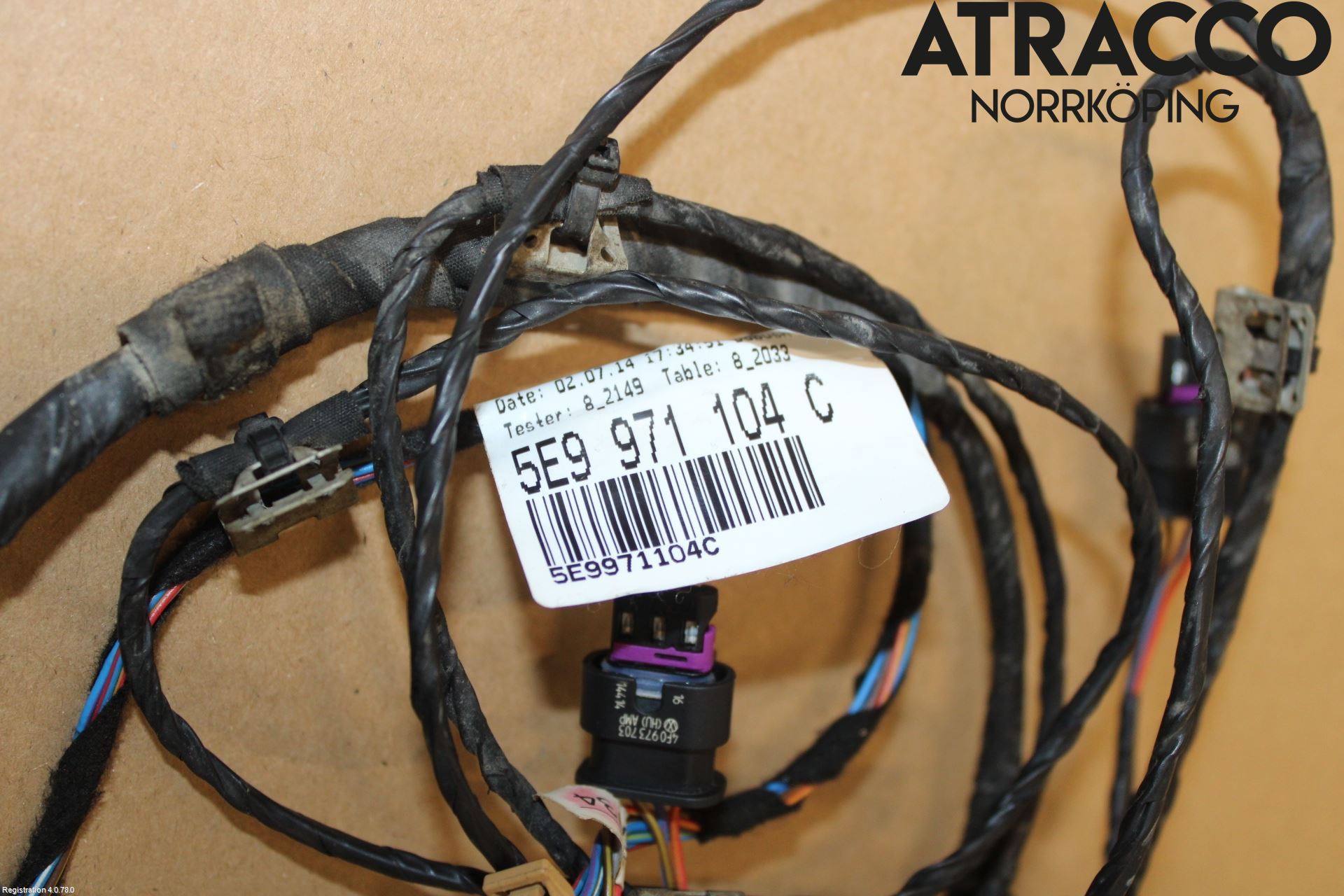 Skoda OCTAVIA (5E) 13-20 Parkeringshjälp Backsensor