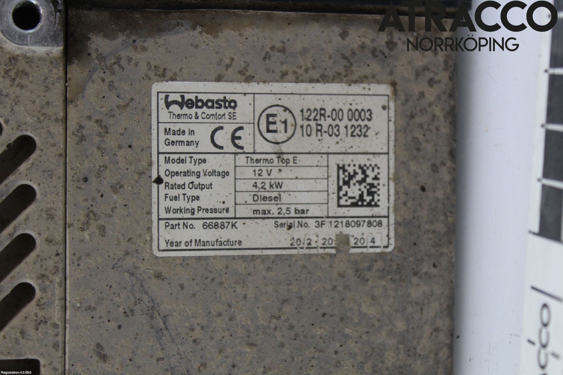 Peugeot PARTNER 08-15 Dieselvärmare