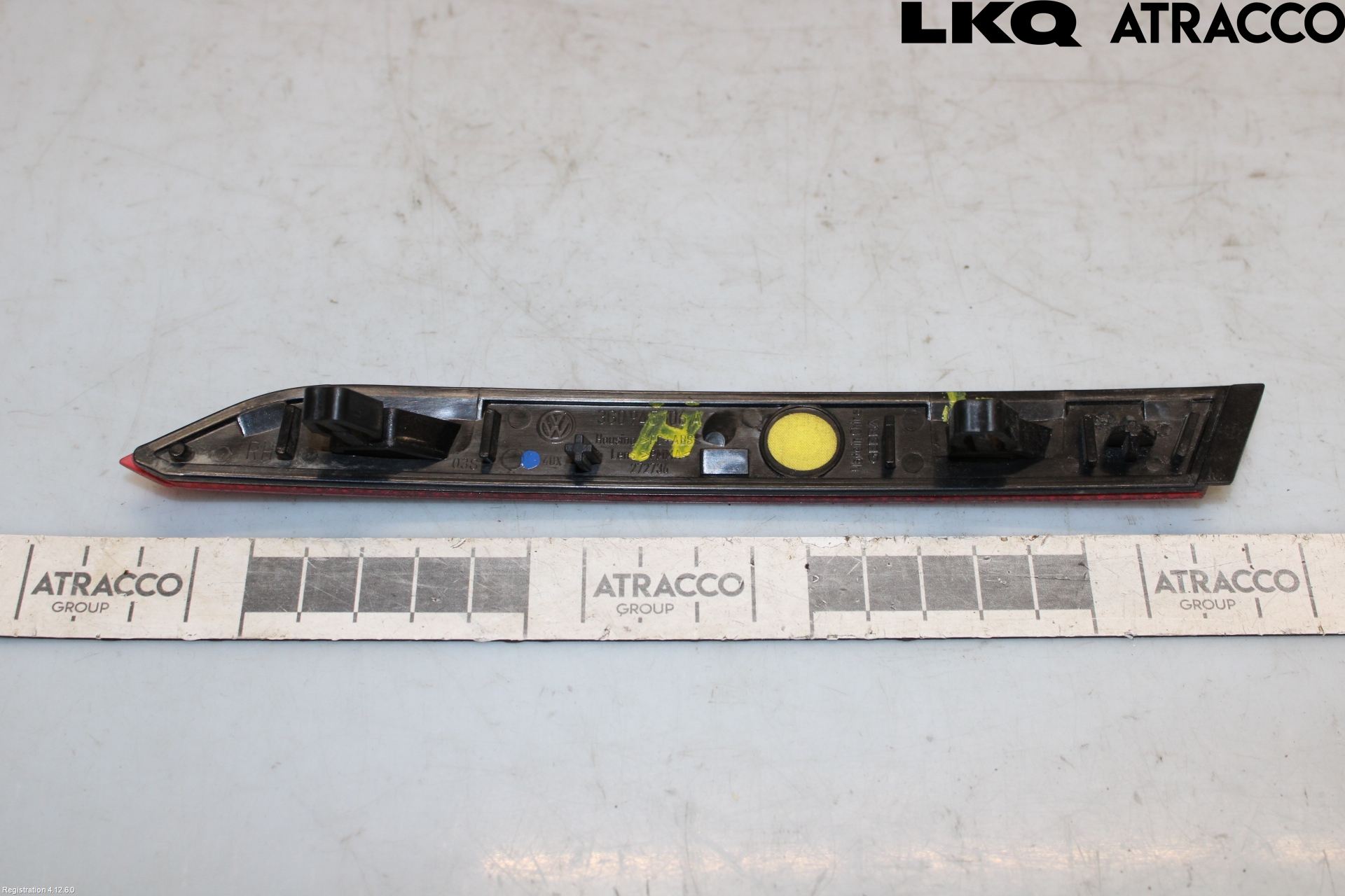Volkswagen VW PASSAT 15-19 Dimljus/Reflex Bak