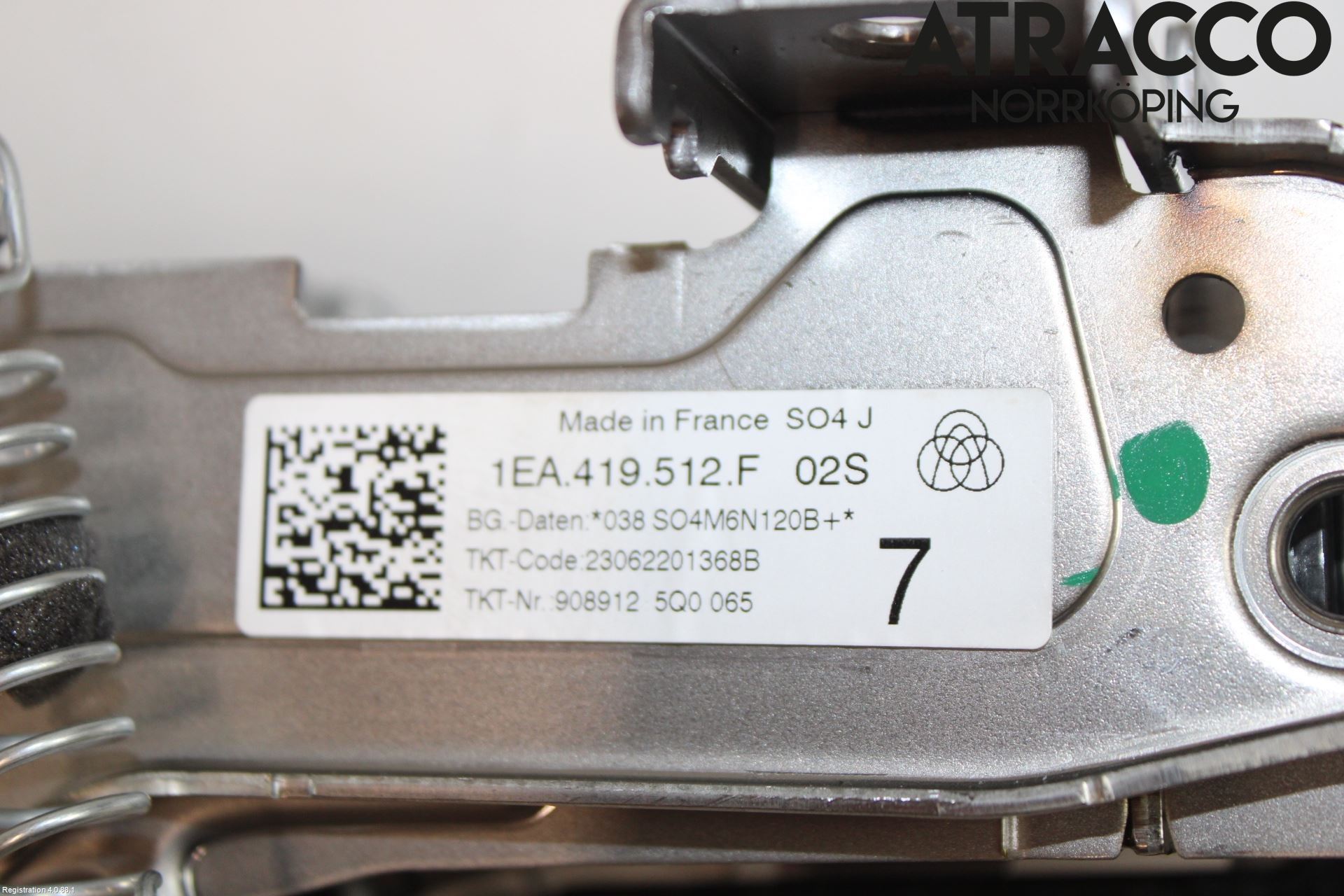 Volkswagen VW ID.3 21- Rattaxelagg Justerbart