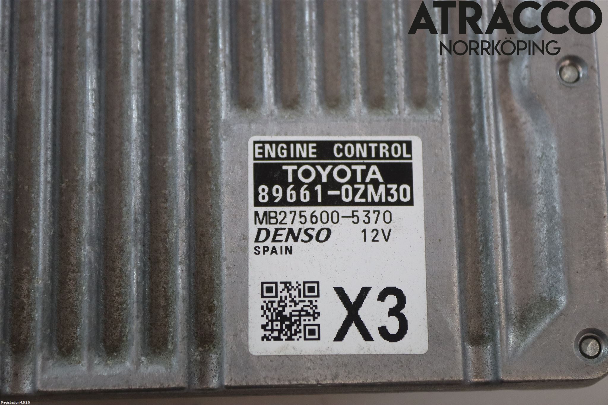 Toyota AURIS 13-19 Styrenhet Insprut Bensin