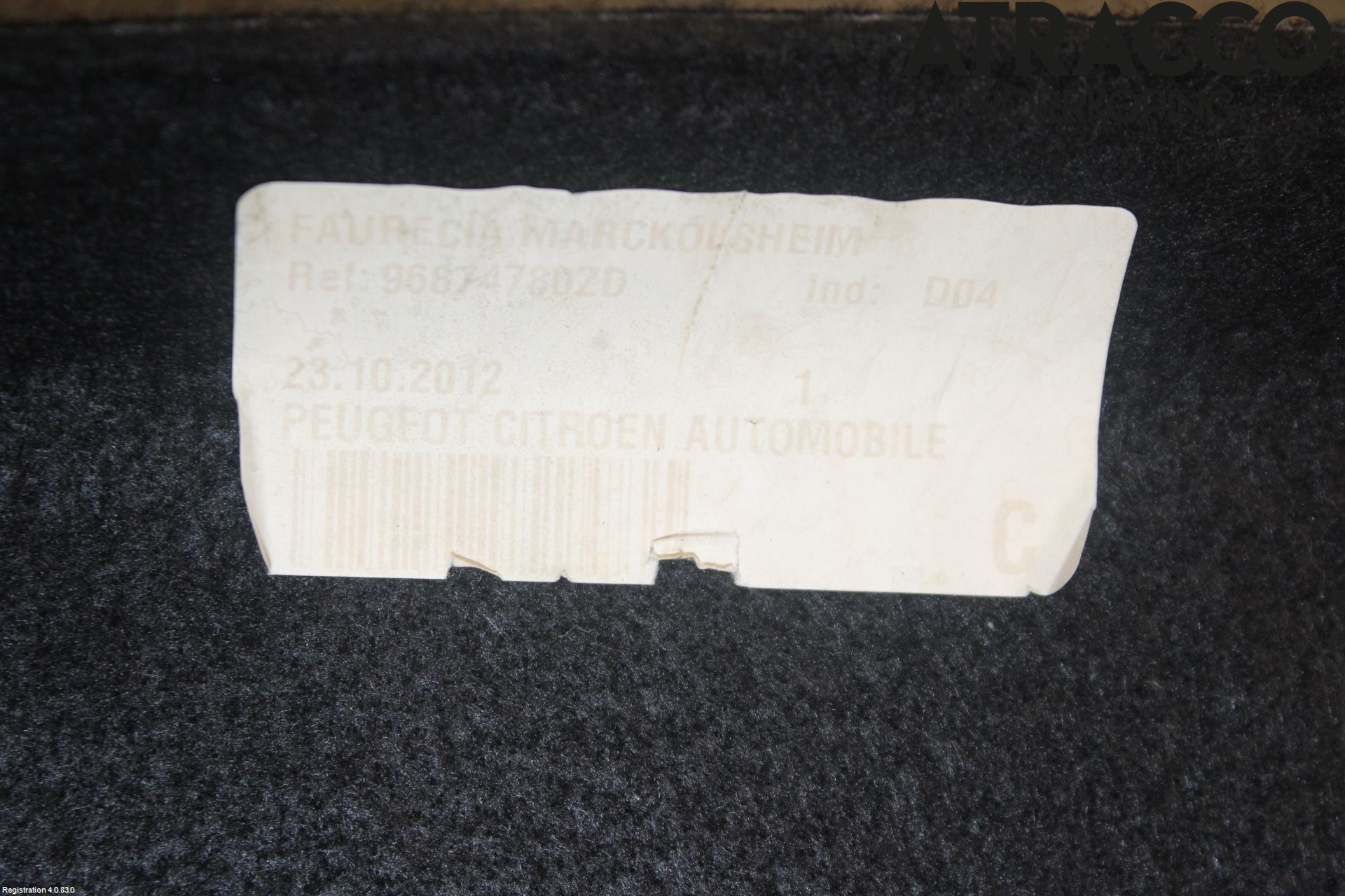 Citroen C4 II 11-18 Hatthylla