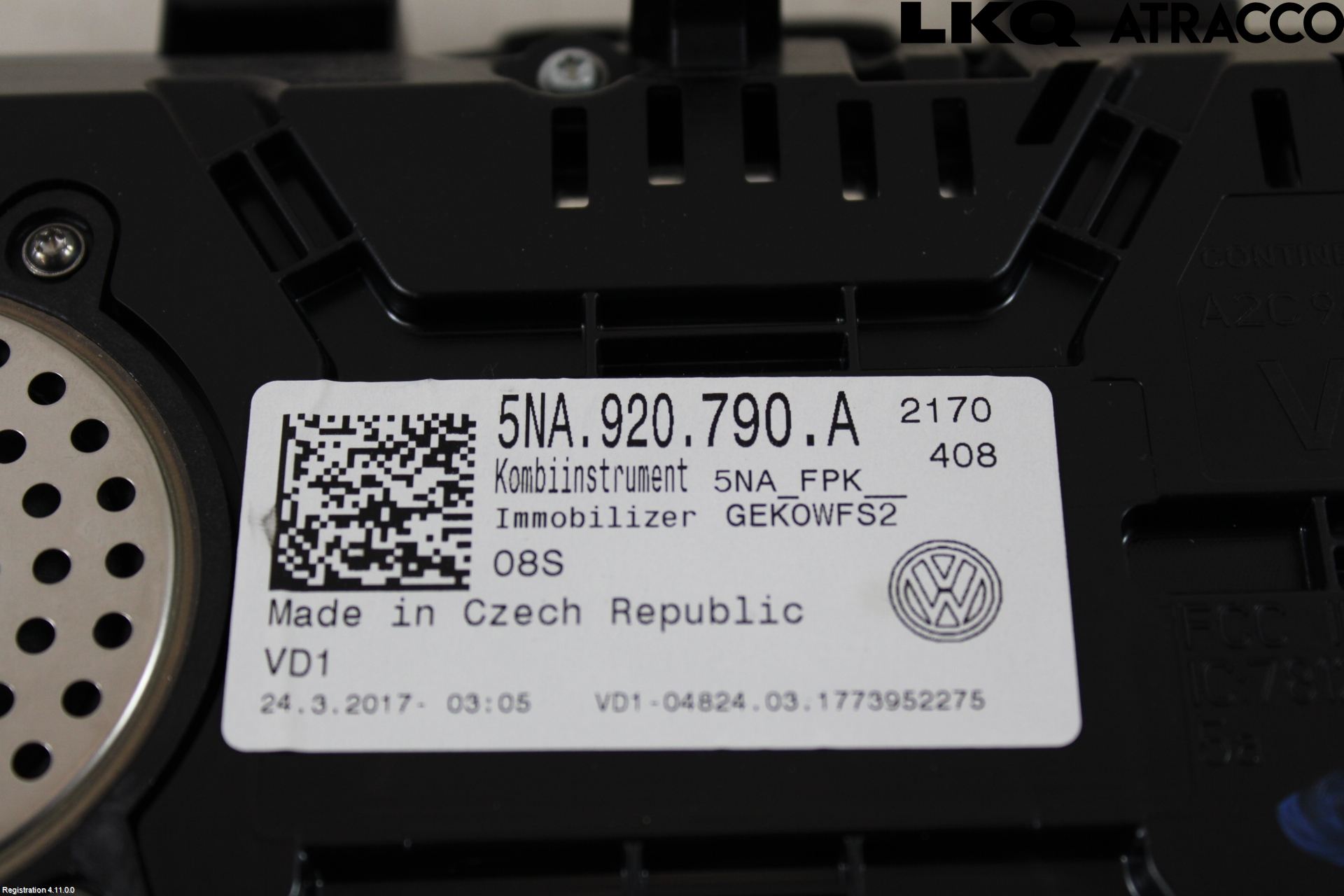 Volkswagen VW TIGUAN 16-24 Instrument Komb