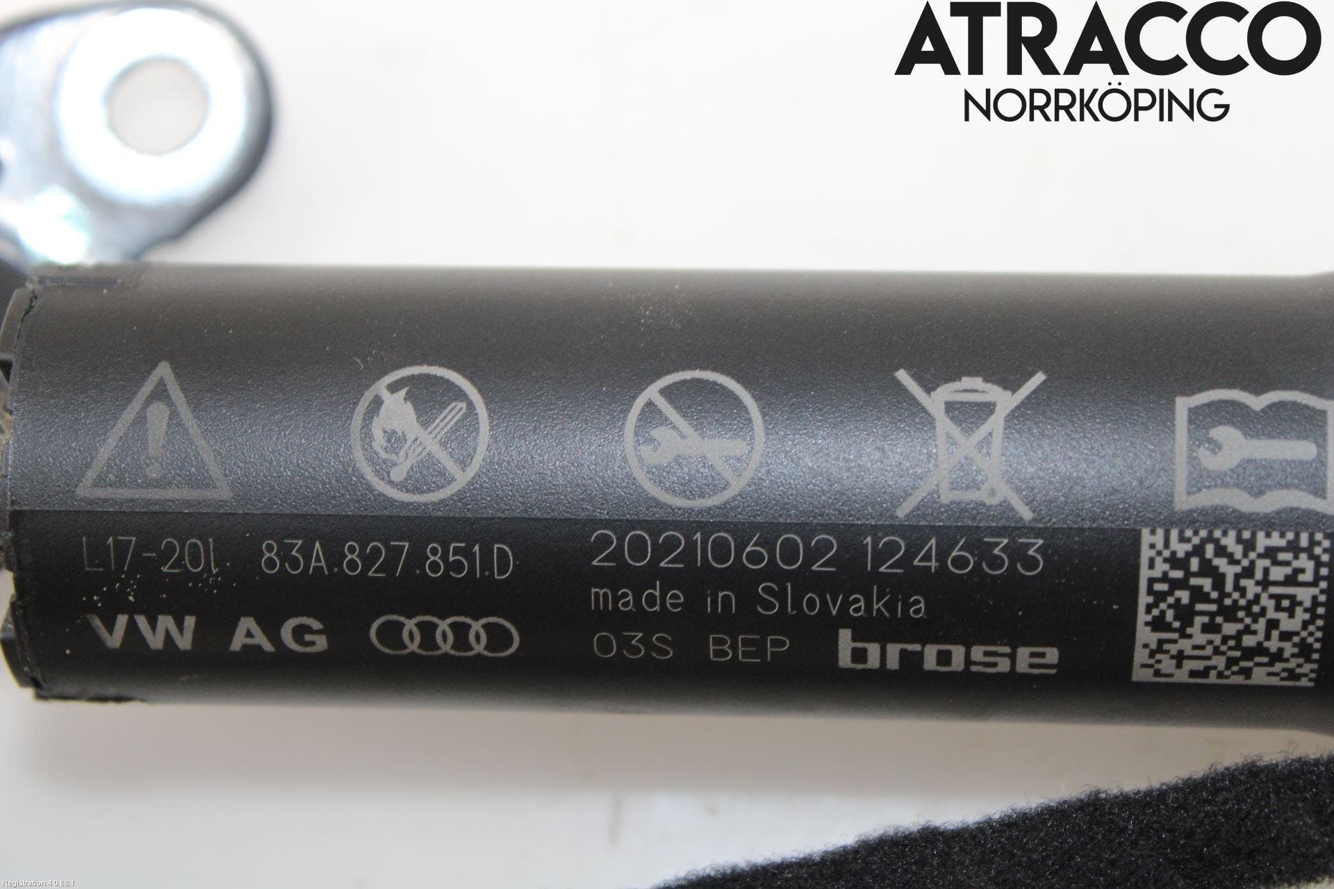 Audi Q3 F3 19- Gasfjäder Baklucka