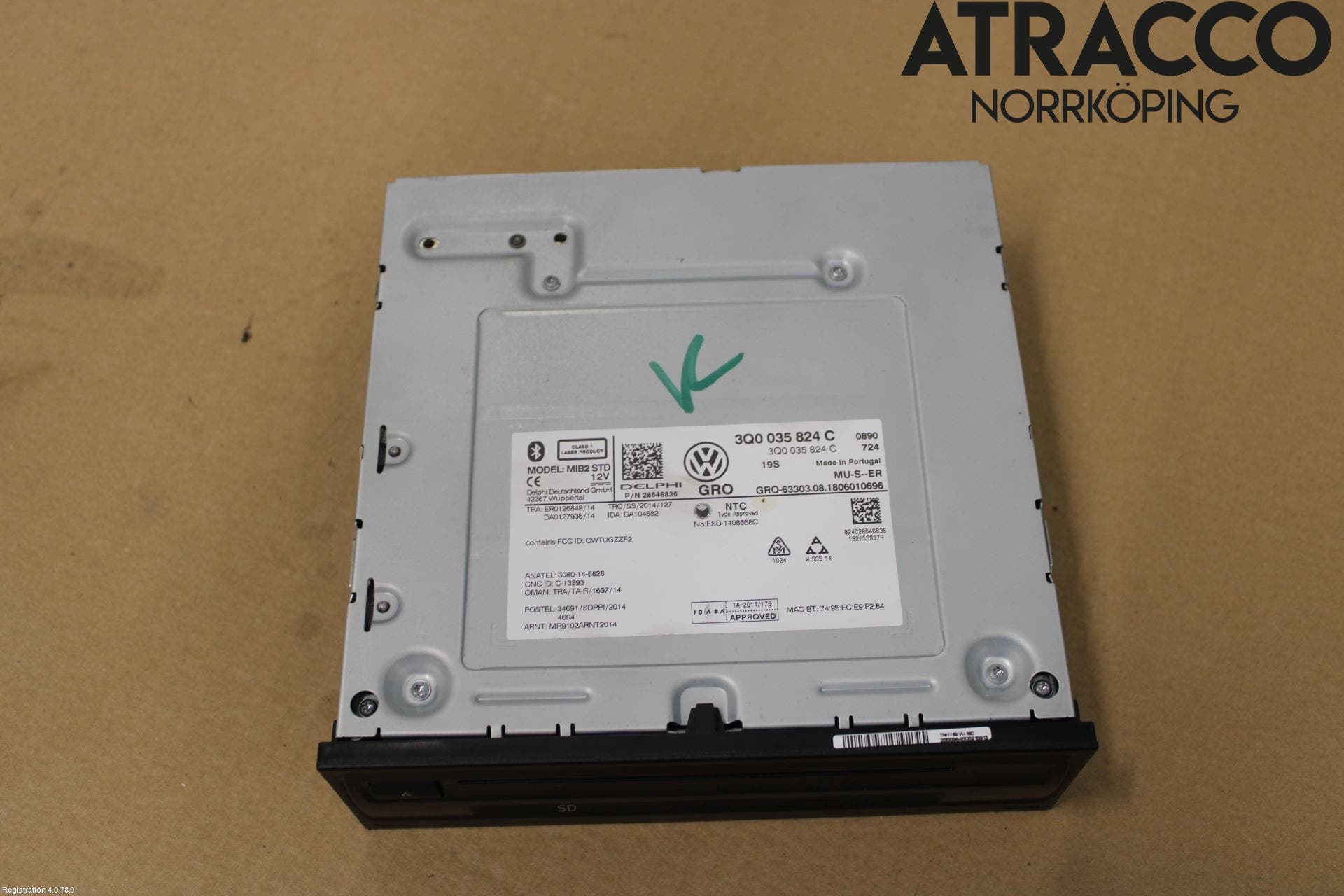 Volkswagen VW GOLF SPORTSVAN 15-20 Cd Radio - Multimediapanel