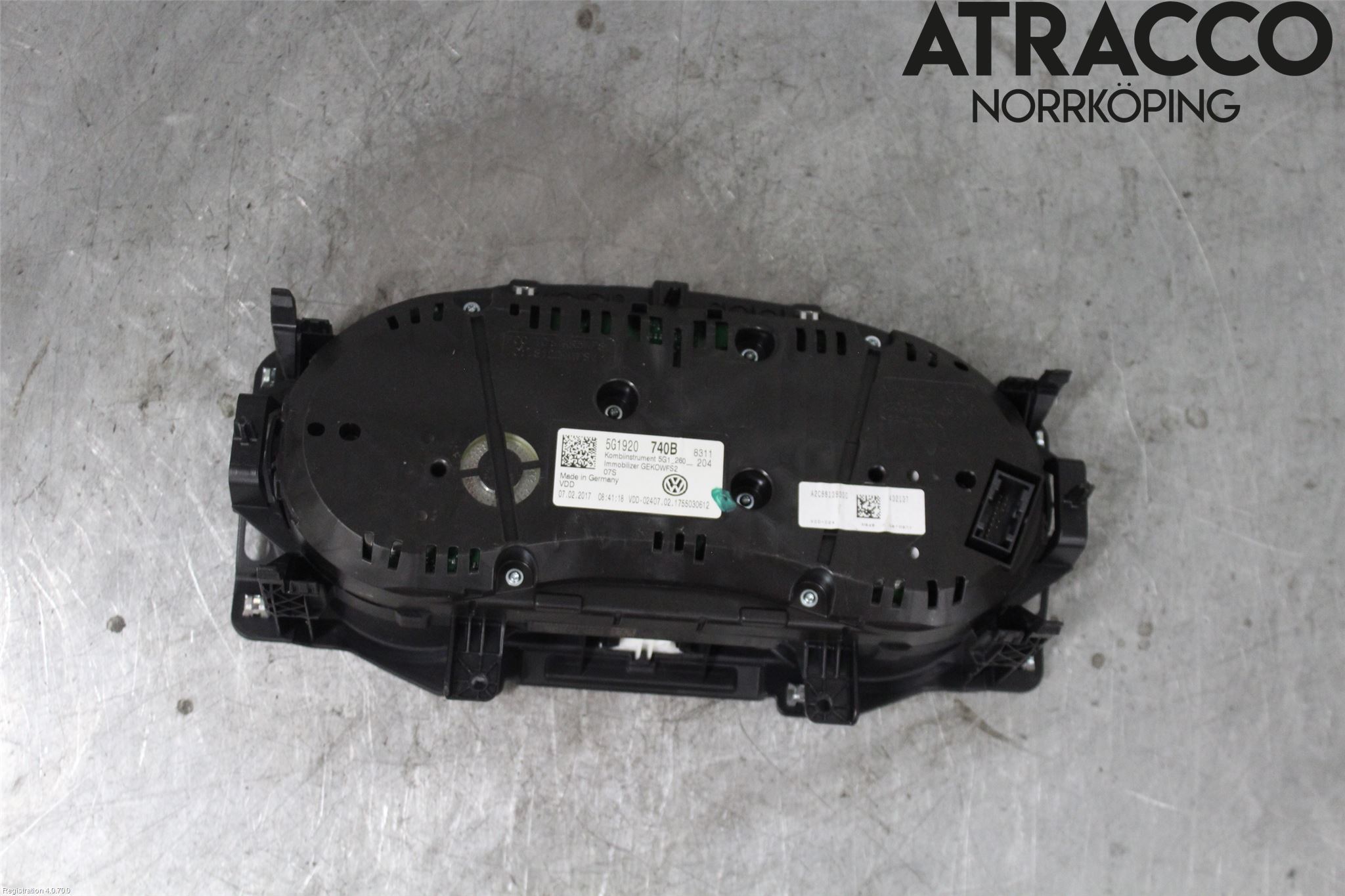 Volkswagen VW GOLF / E-GOLF VII 13-20 Instrument Komb