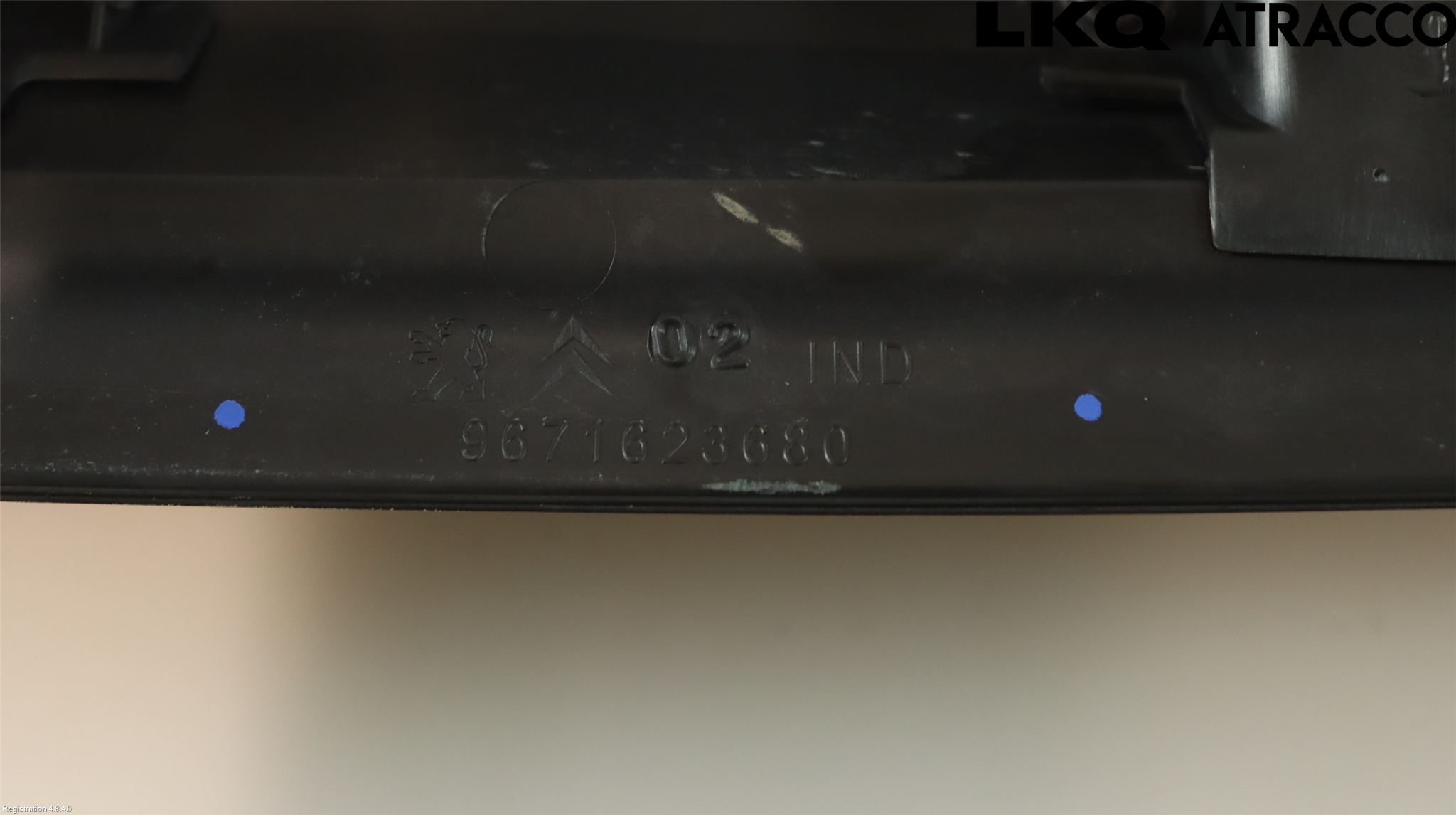 Peugeot 5008 10-16 Torpedplåt-Torpedplast