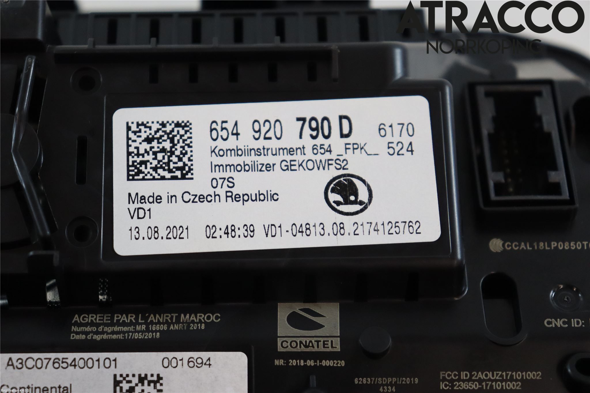 Skoda KAMIQ 20- Instrument Komb