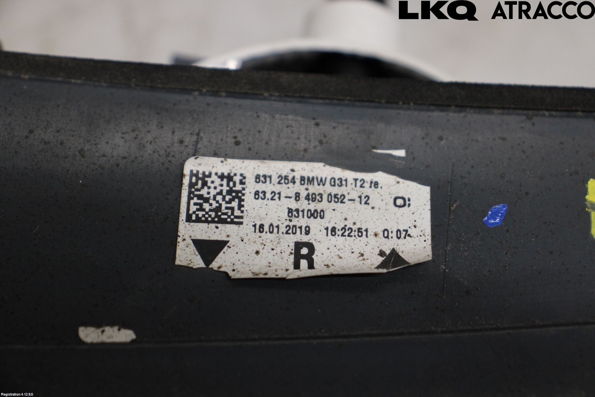 BMW 5 G30/G31/F90 17-23 Bakljus Lucka Hö