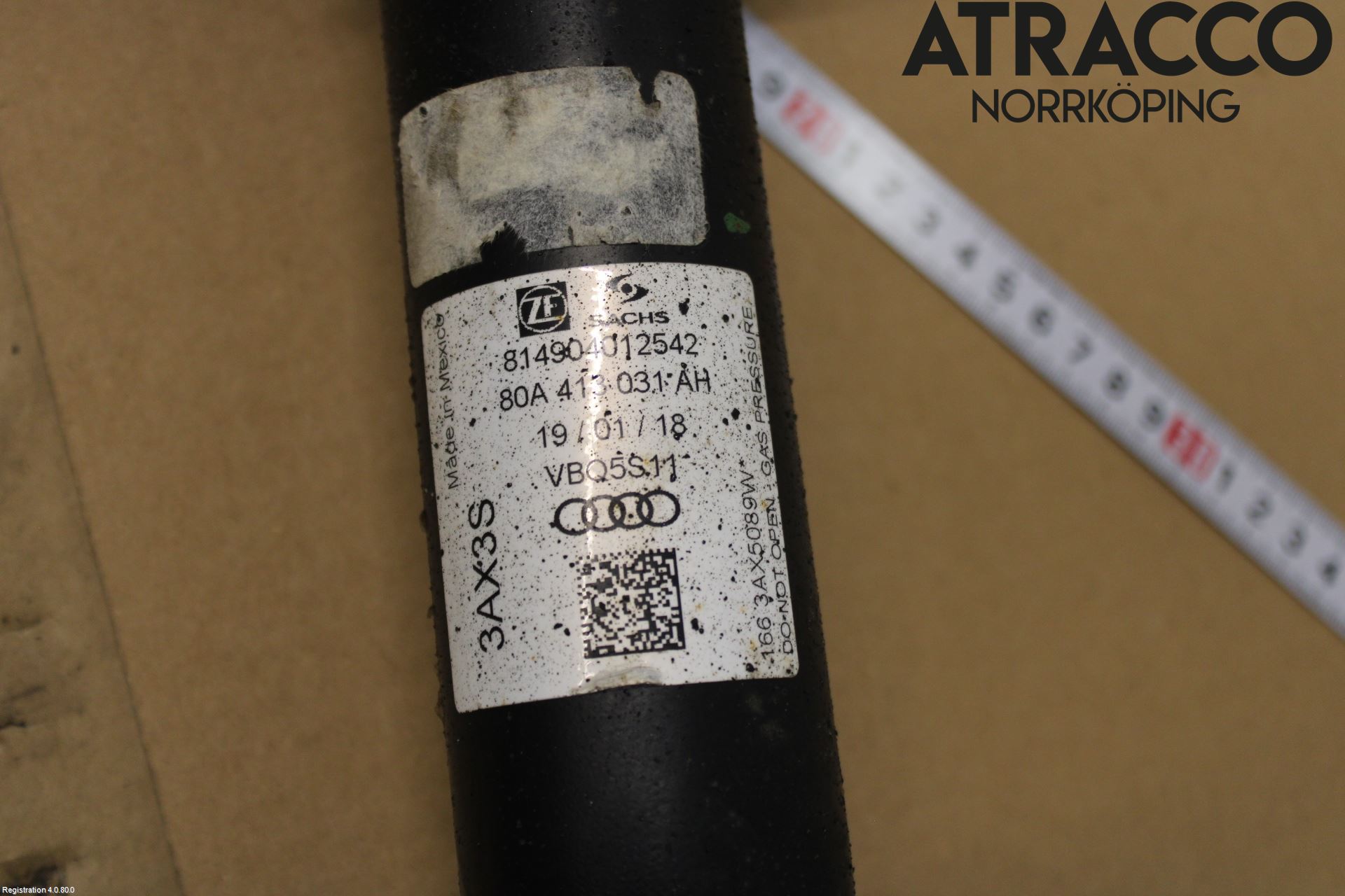 Audi Q5/SQ5 17- Fjäderben Fram Höger