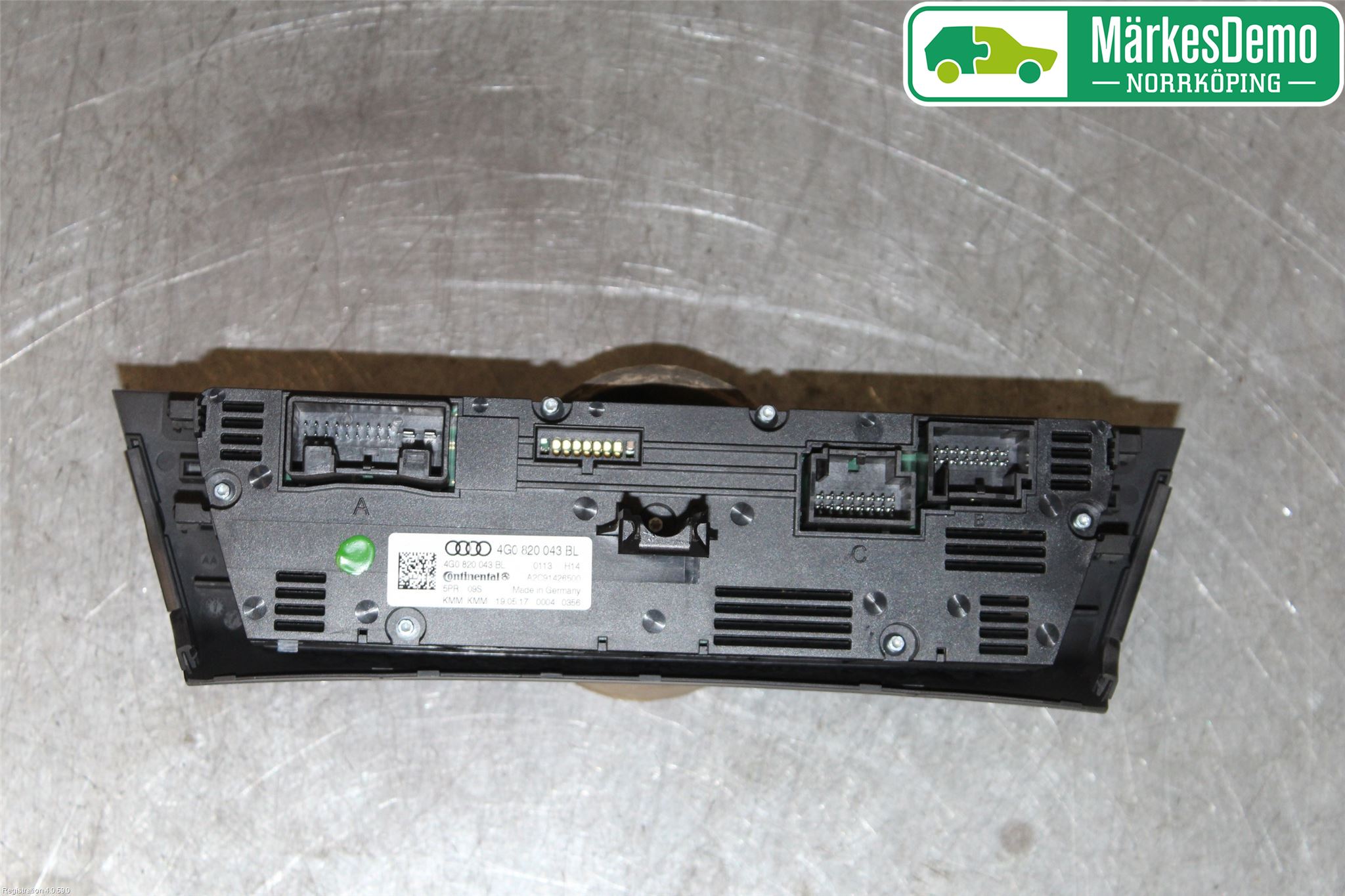 Audi A6/S6 4G 11-18 Värmereglage